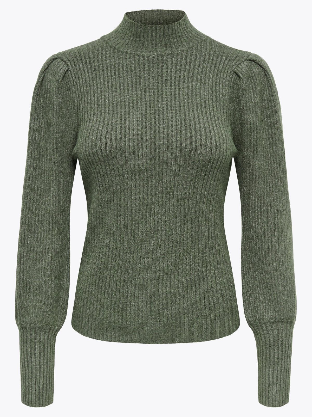 Only Katia Long Sleeve Highneck Pullover Knit Kambaba W. MELANGE