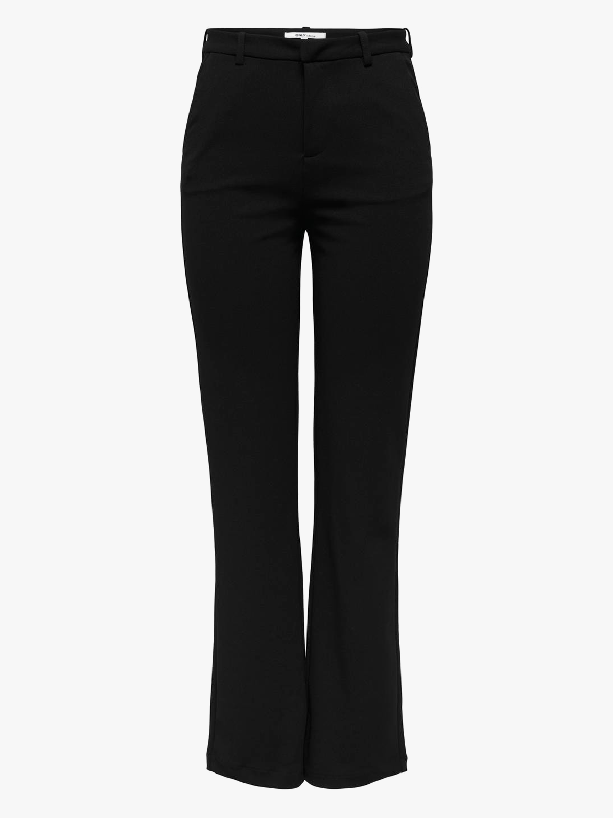 Only Raffy-Yo Life Mid Straight Pant Black