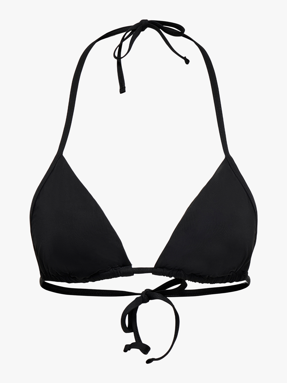 Only Marseille Triangle Bikino Top Black