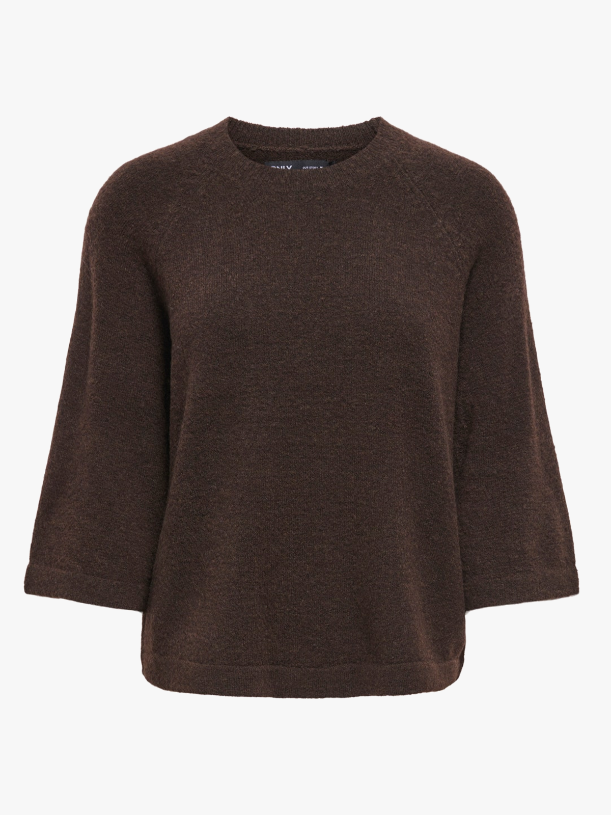 Only Simoni 3/4 Pullover Knit Coffe Bean