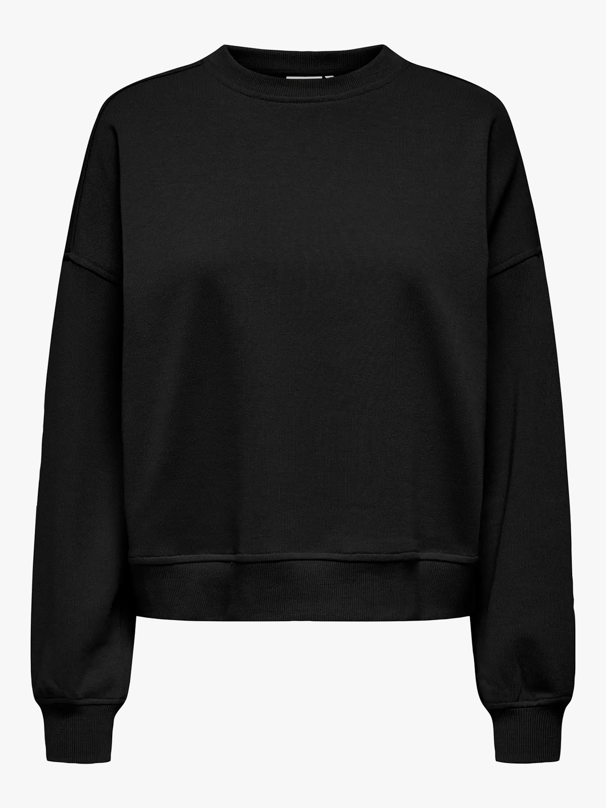 Only Daze Long Sleeve Crew Neck Sweat Black