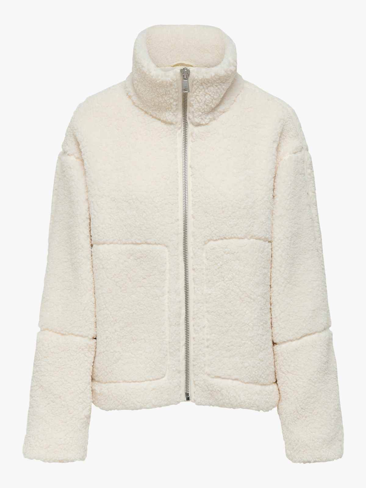 Only Aspen Life Teddy Jacket Cloud Dancer