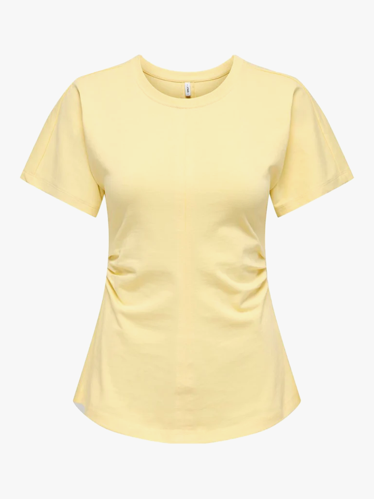 Only Marie Short Sleeve Ruching Top Sunlight