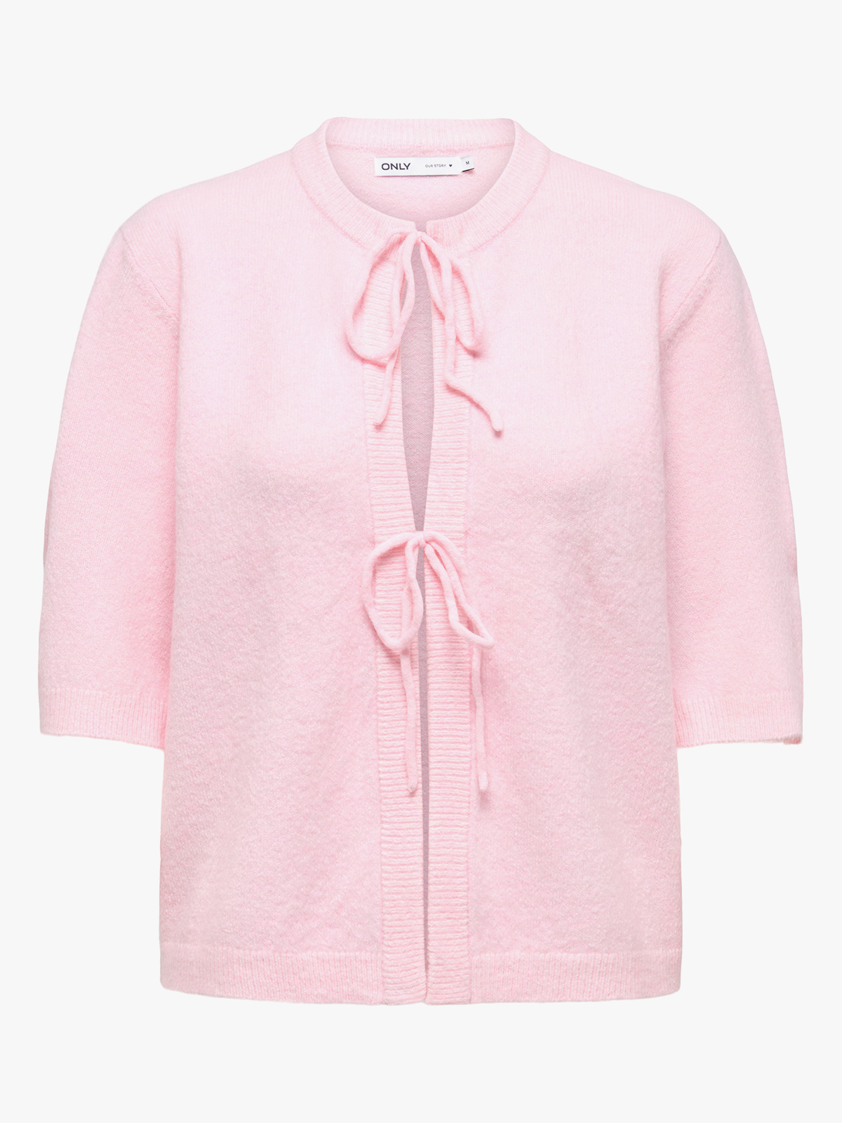 Only Simoni 2/4 Bow Cardigan Potpourri