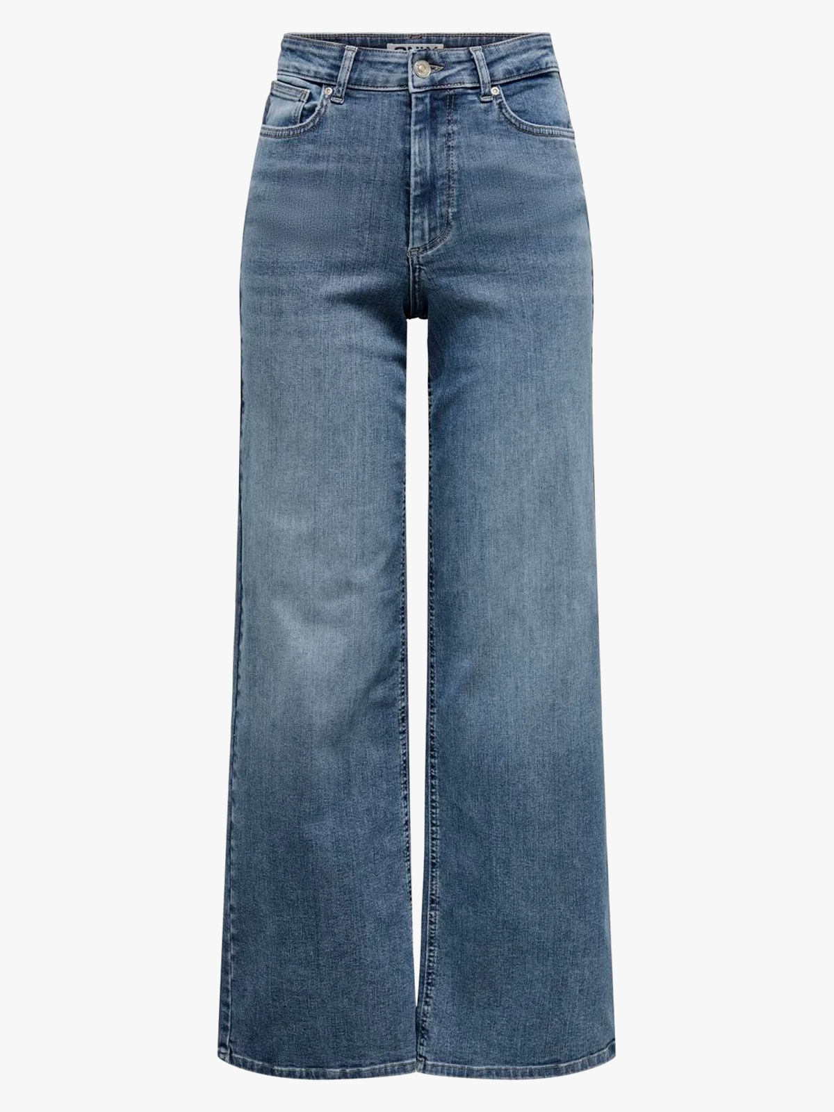 Only Madison Blush High Waist Wide Denim Special Blue Grey Denim