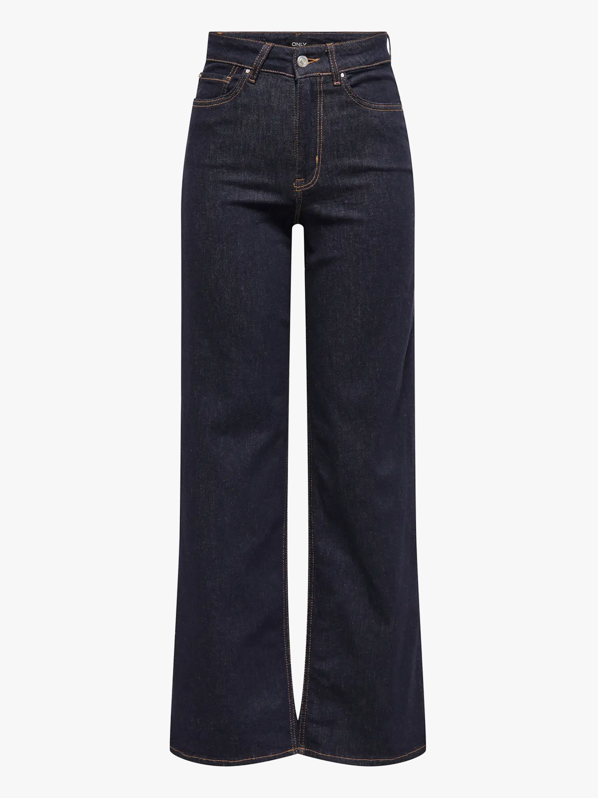 Only Madison Blush High Waist Wide Denim Dark Blue Denim Rinse