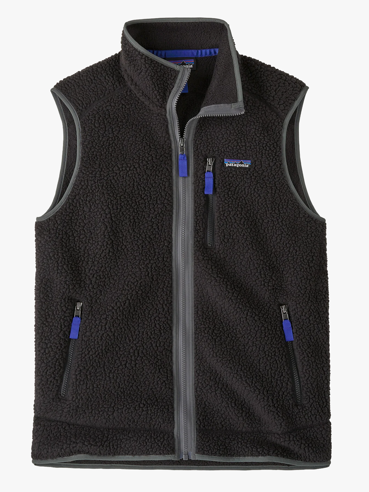Patagonia Retro Pile Vest Black w/Forge Grey