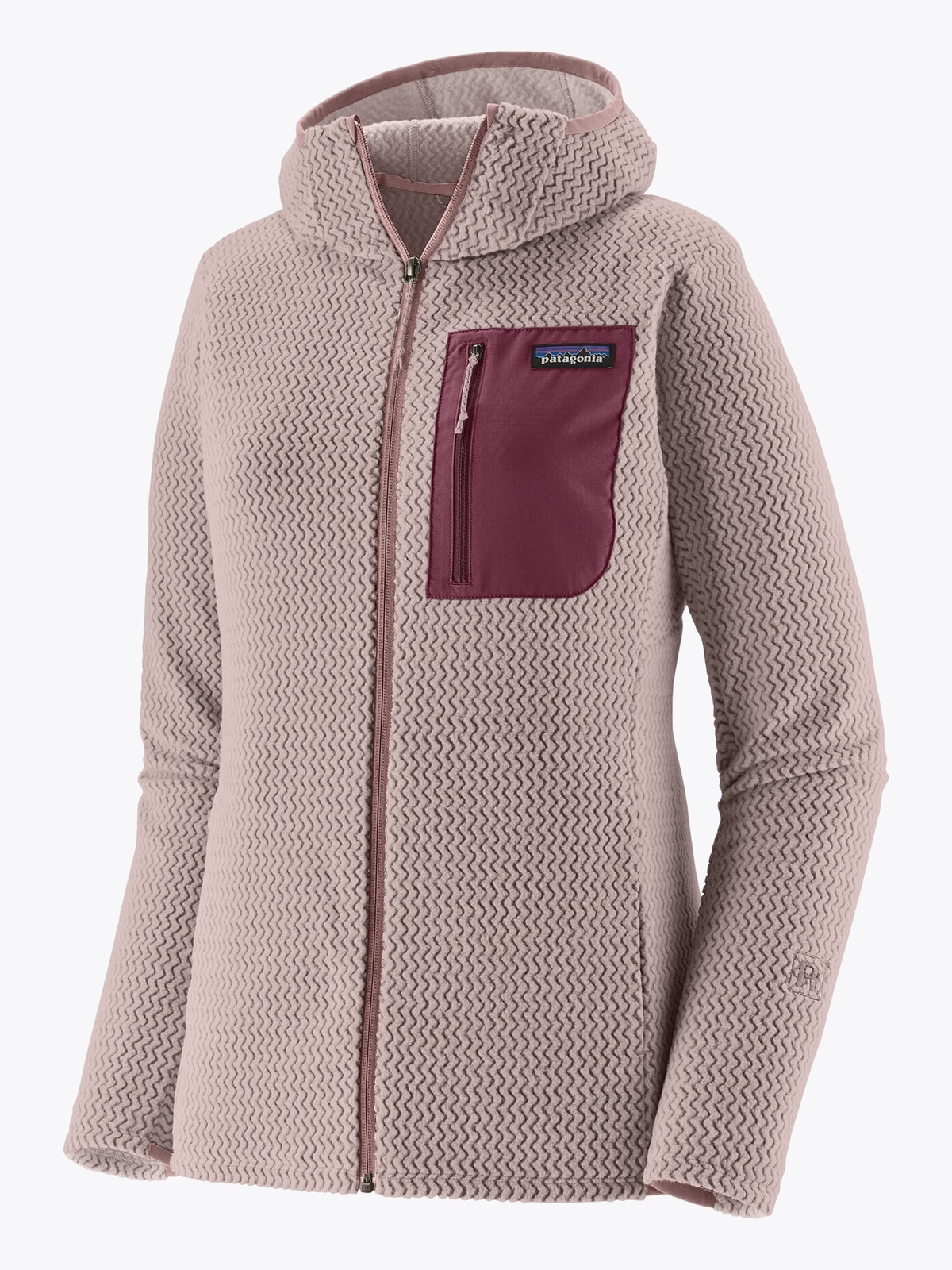 Patagonia R1 Air Full-Zip Hoody Stingray Mauve