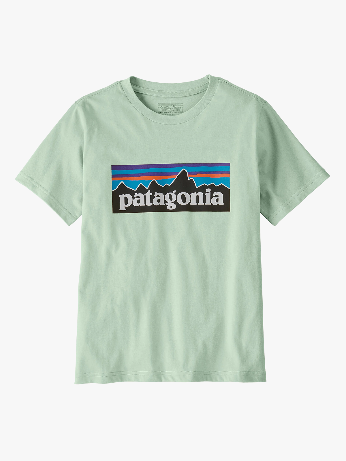 Patagonia P-6 Logo T-Shirt Thin Ice