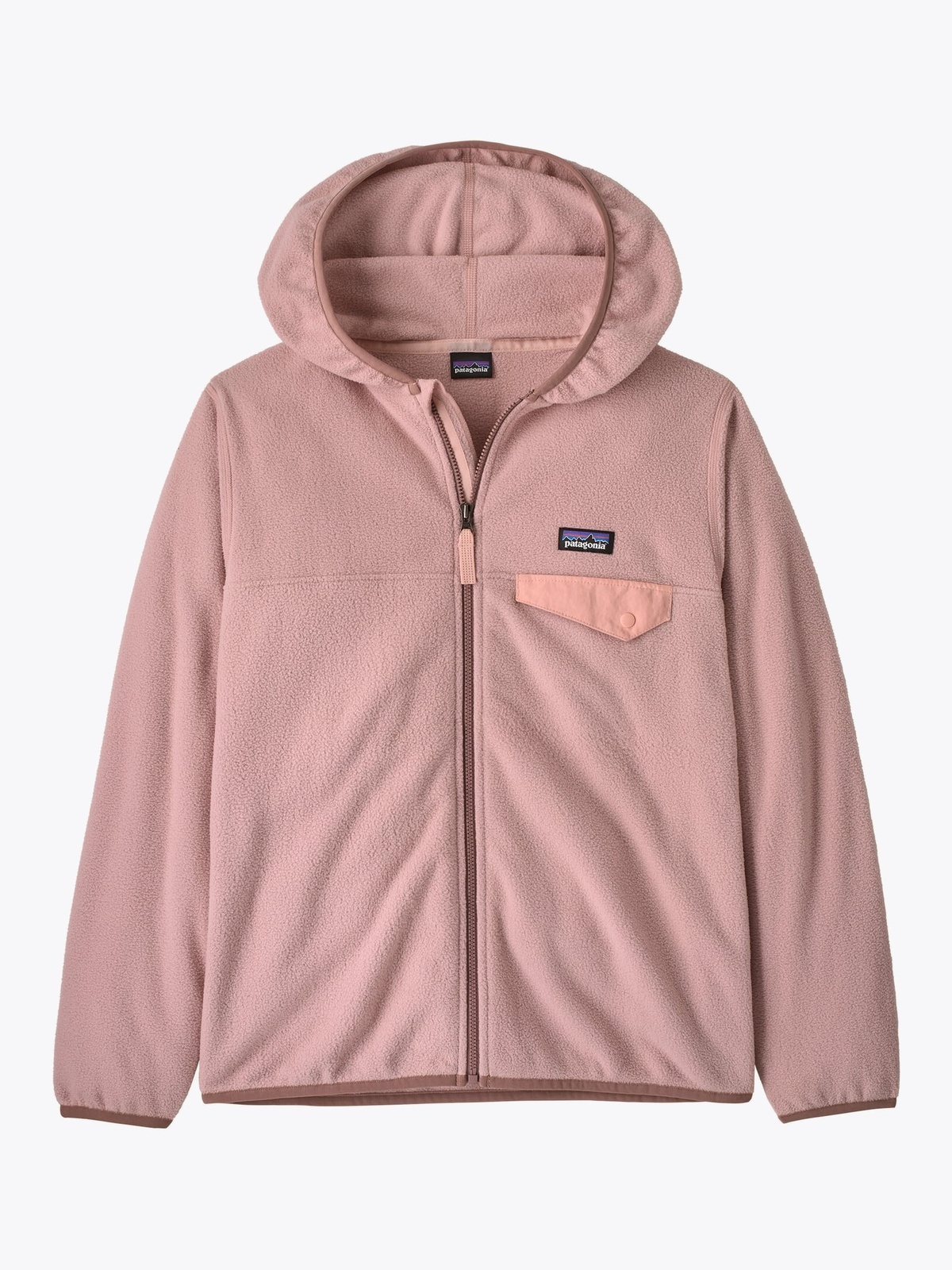 Patagonia Micro D Snap-T Fleece Jacket Fuzzy Mauve
