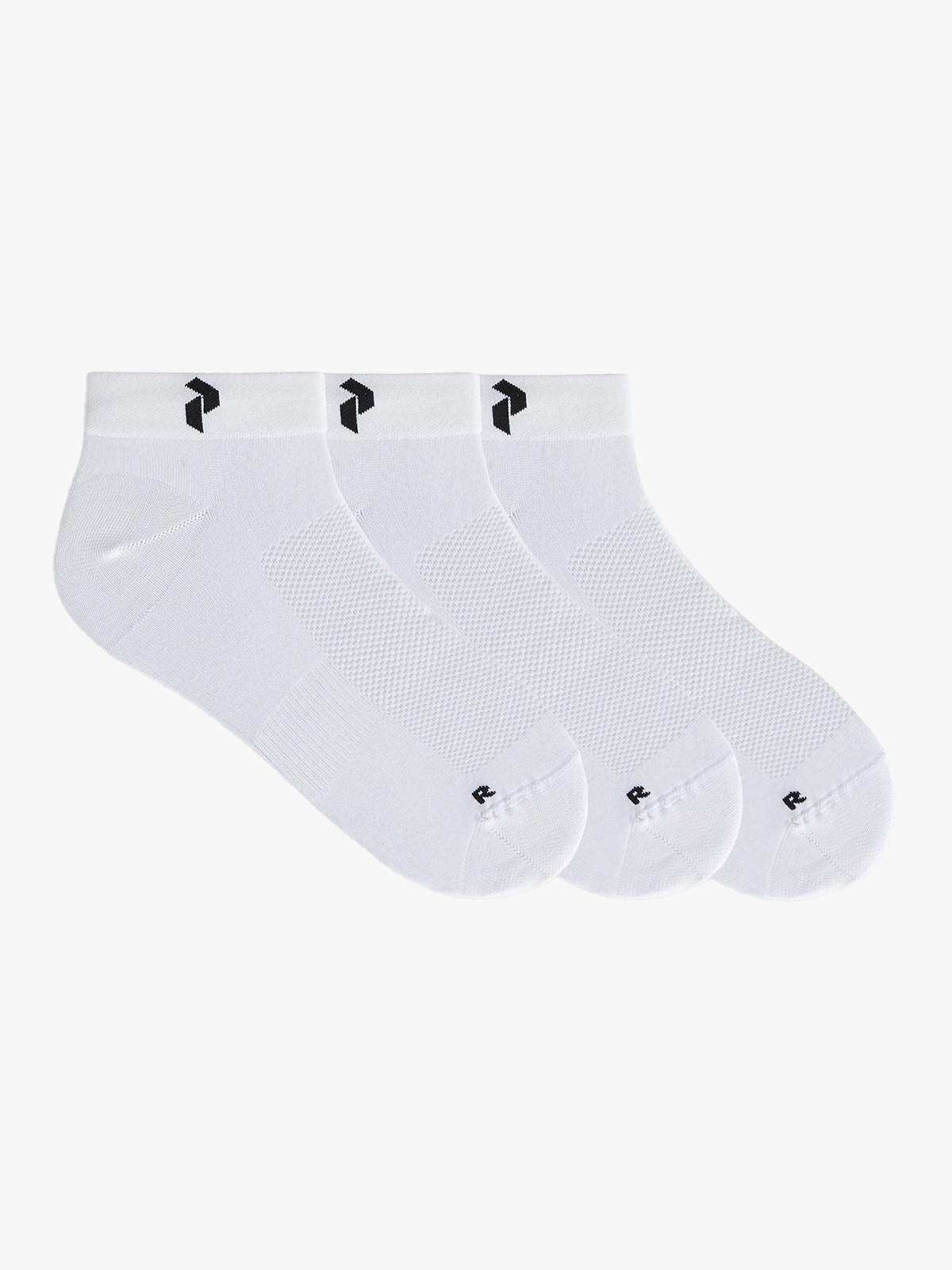 Peak Performance Low Sock 3-Pack White