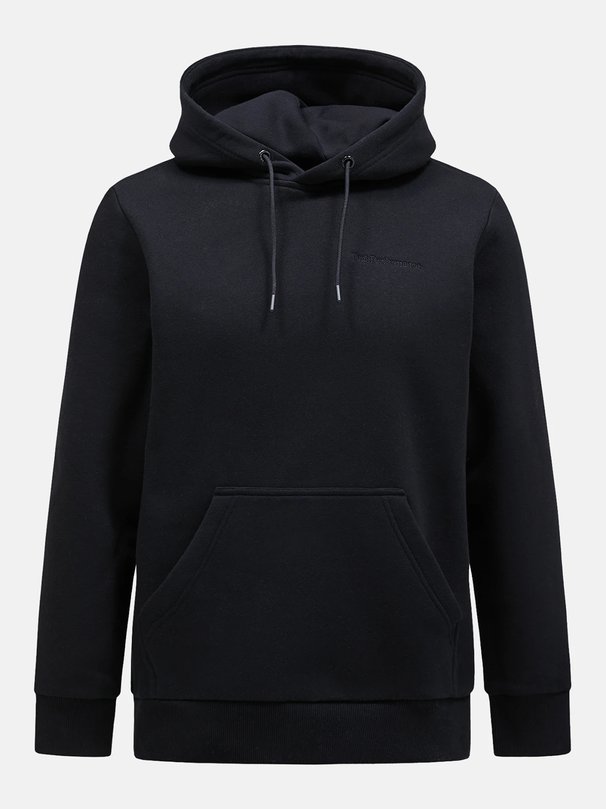 Peak Performance M Original Small Logo Hood BLACK