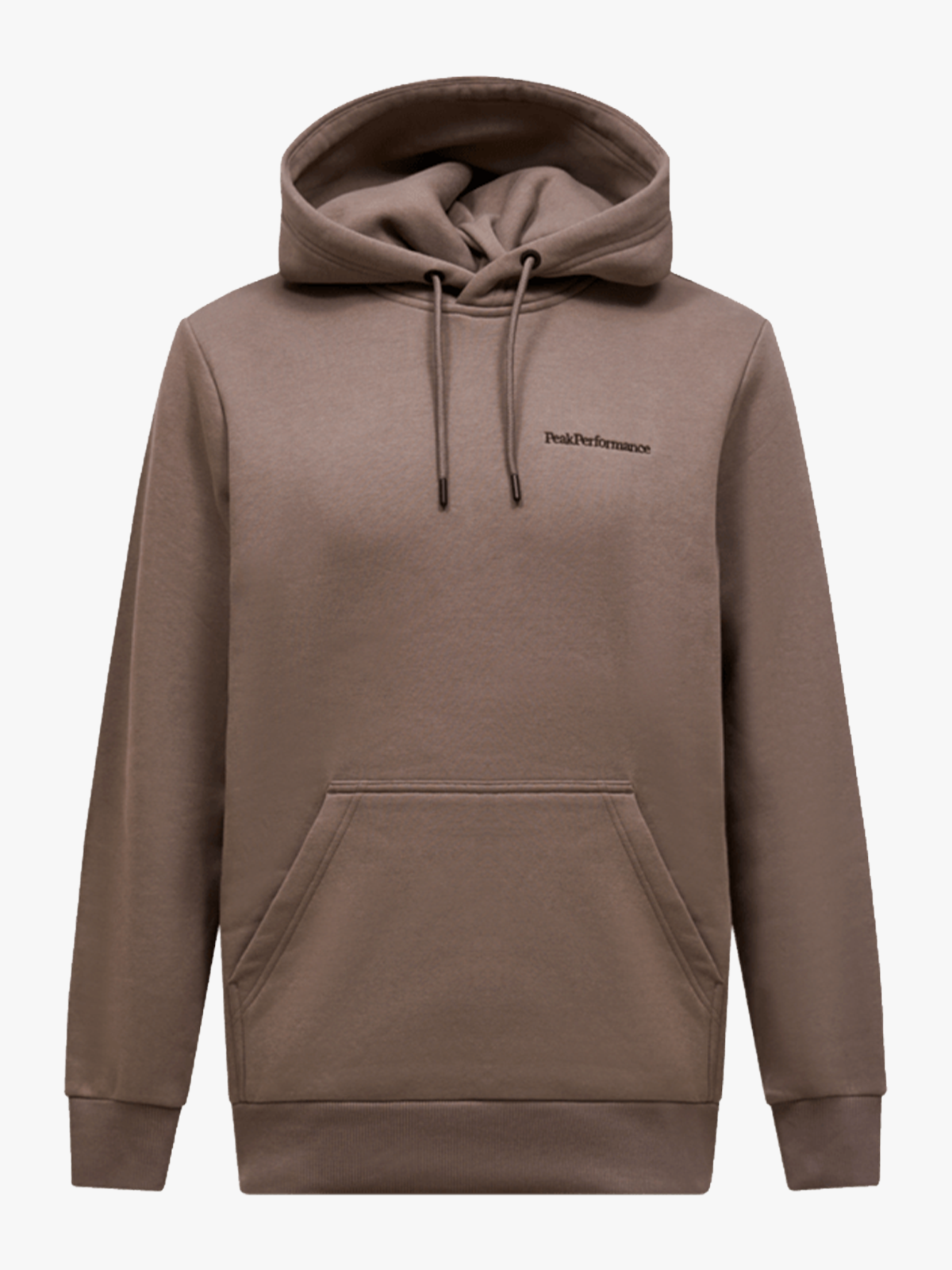 Peak Performance M Original Small Logo Hood Terrain Tan