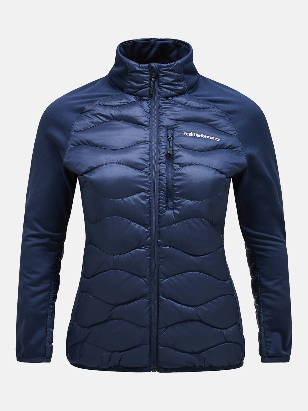 Peak Performance Helium Down Hybrid Jacket Blue Shadow