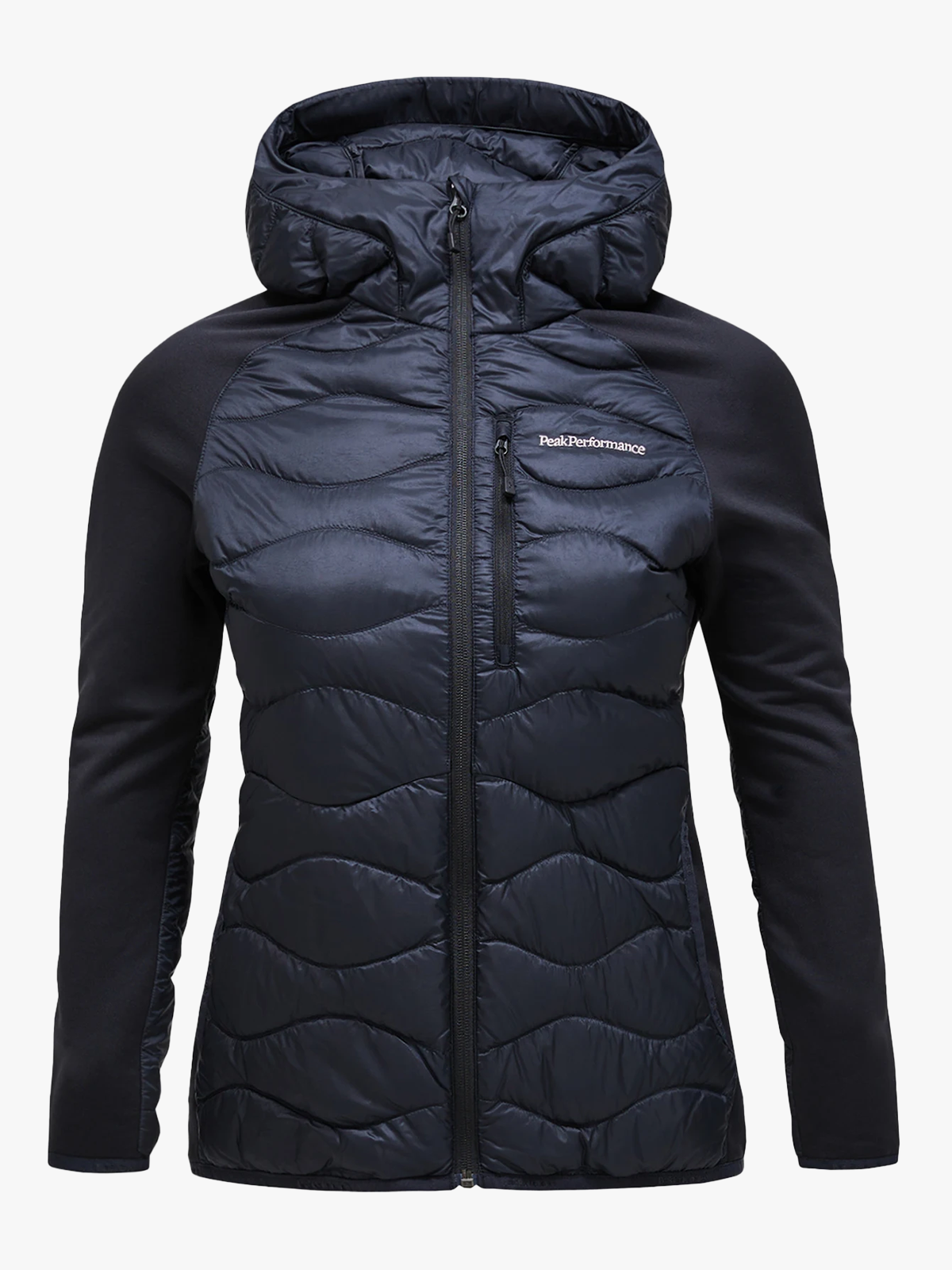 Peak Performance Helium Down Hybrid Hood Women BLACK