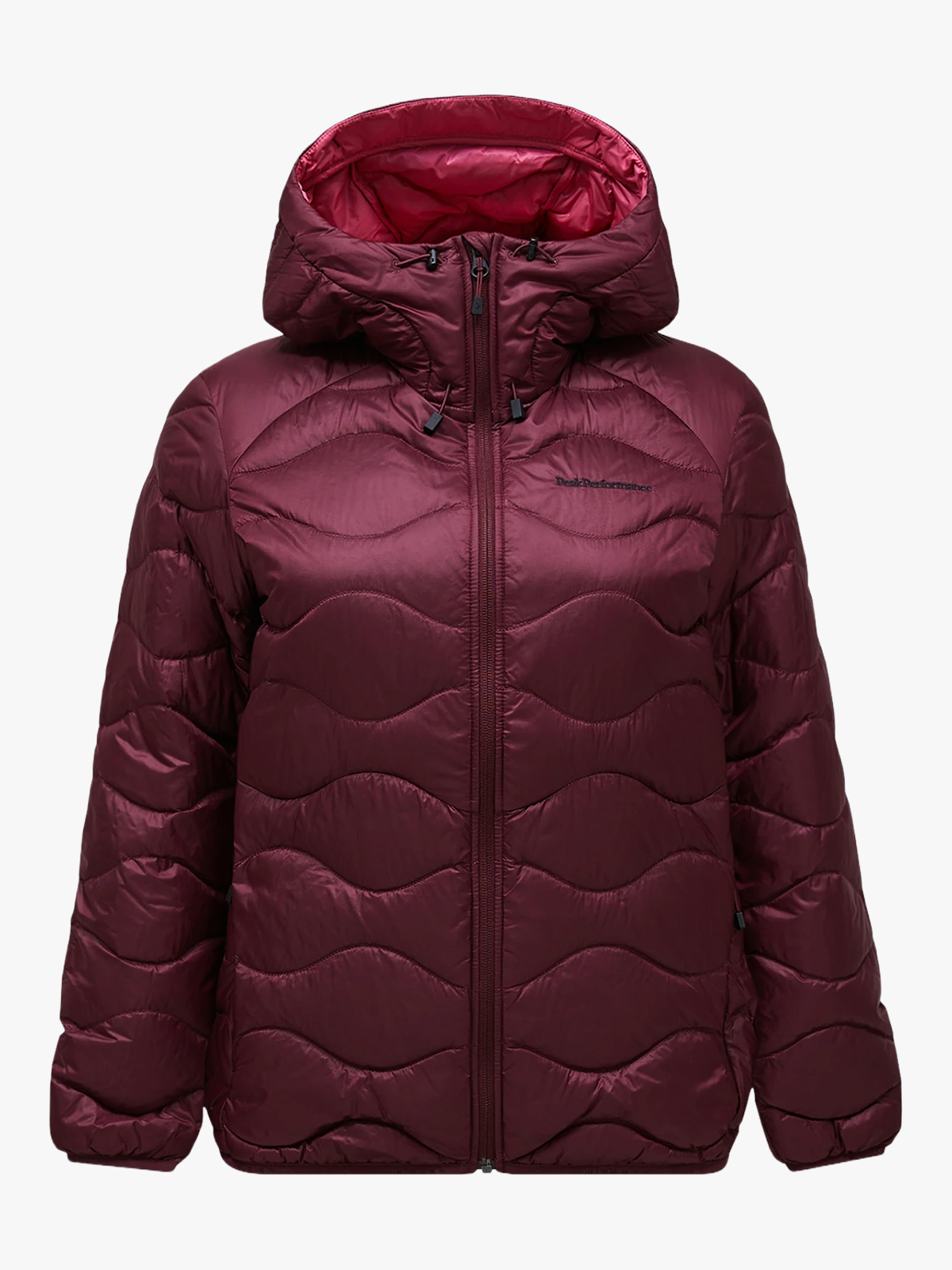 Peak Performance Helium Down Hood Jacket Women Porto / Mountain Blush