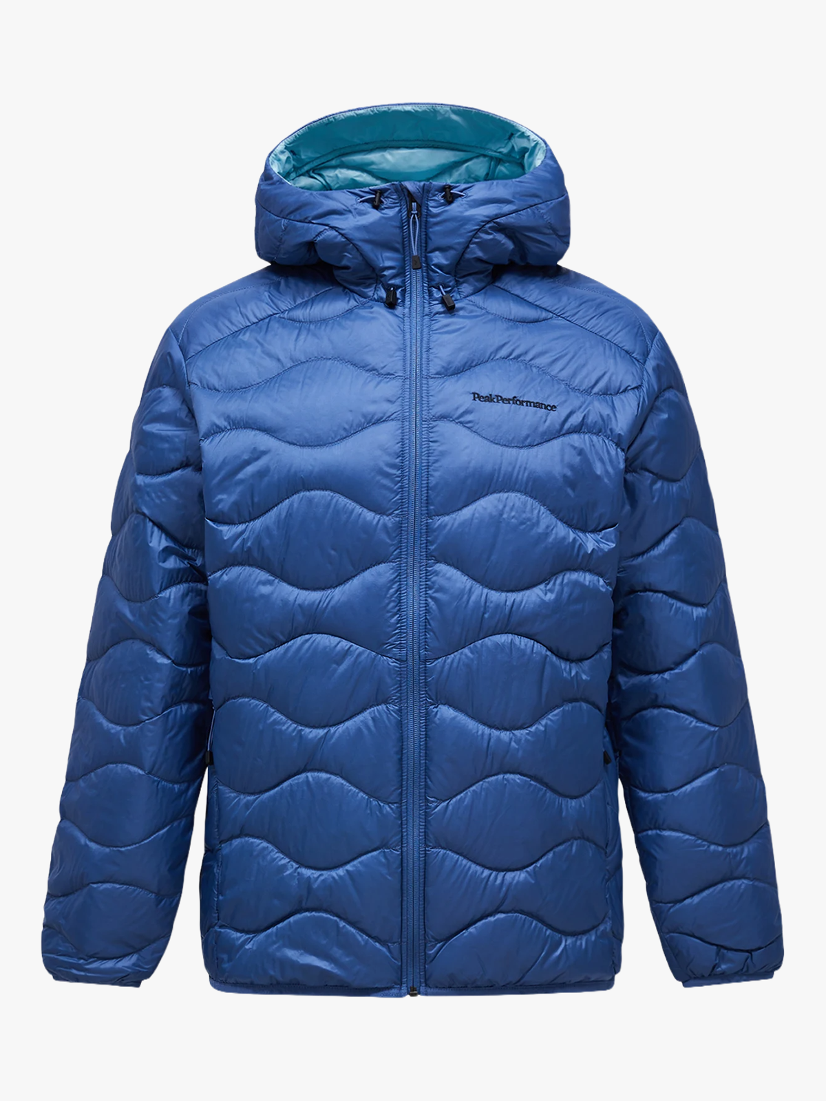 Peak Performance Helium Down Hood Jacket Men Summit Sky / Snowmelt