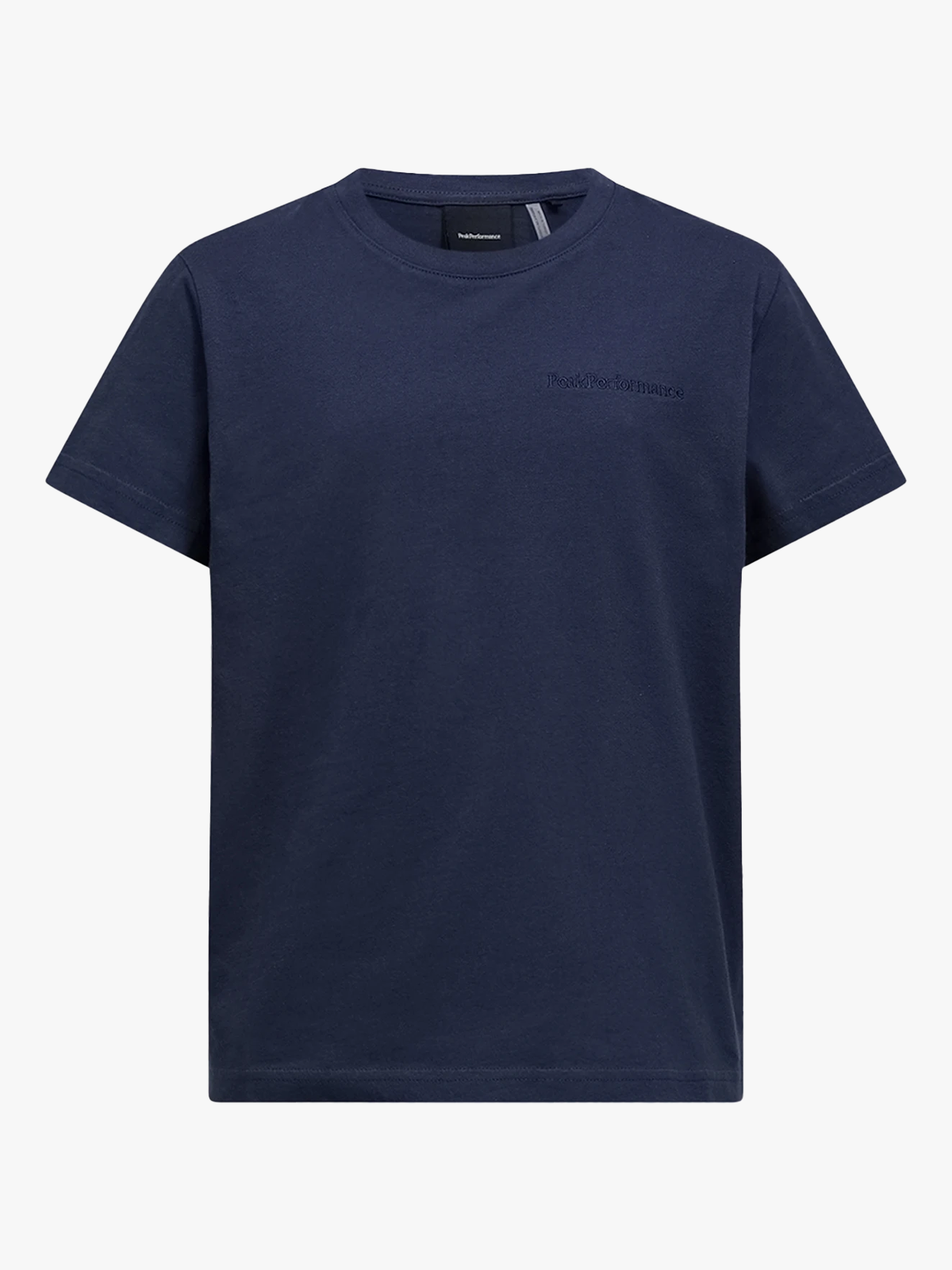 Peak Performance Jr Original Small Logo Tee Blue Shadow