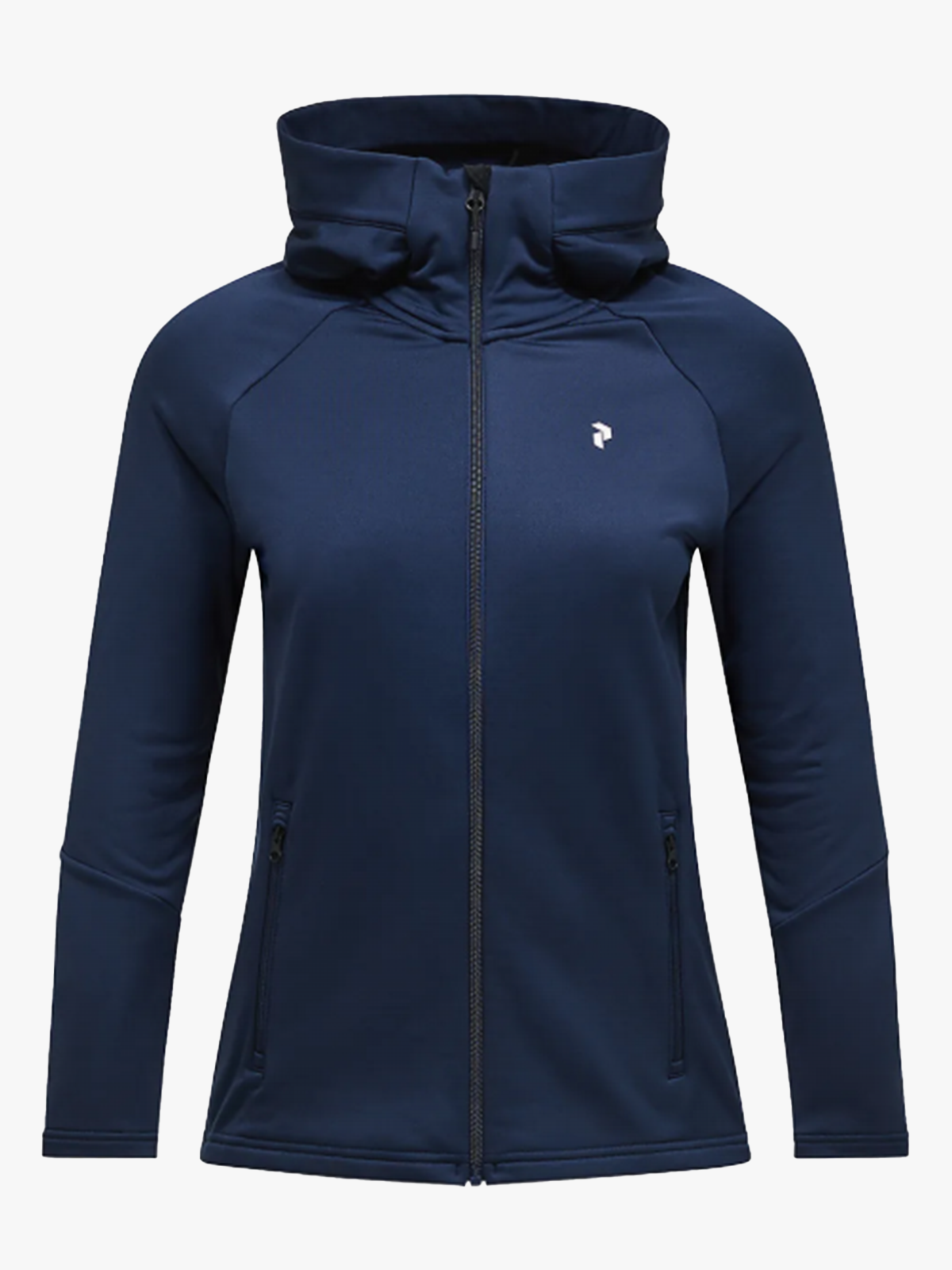 Peak Performance Rider Essentials Zip Hood Blue Shadow