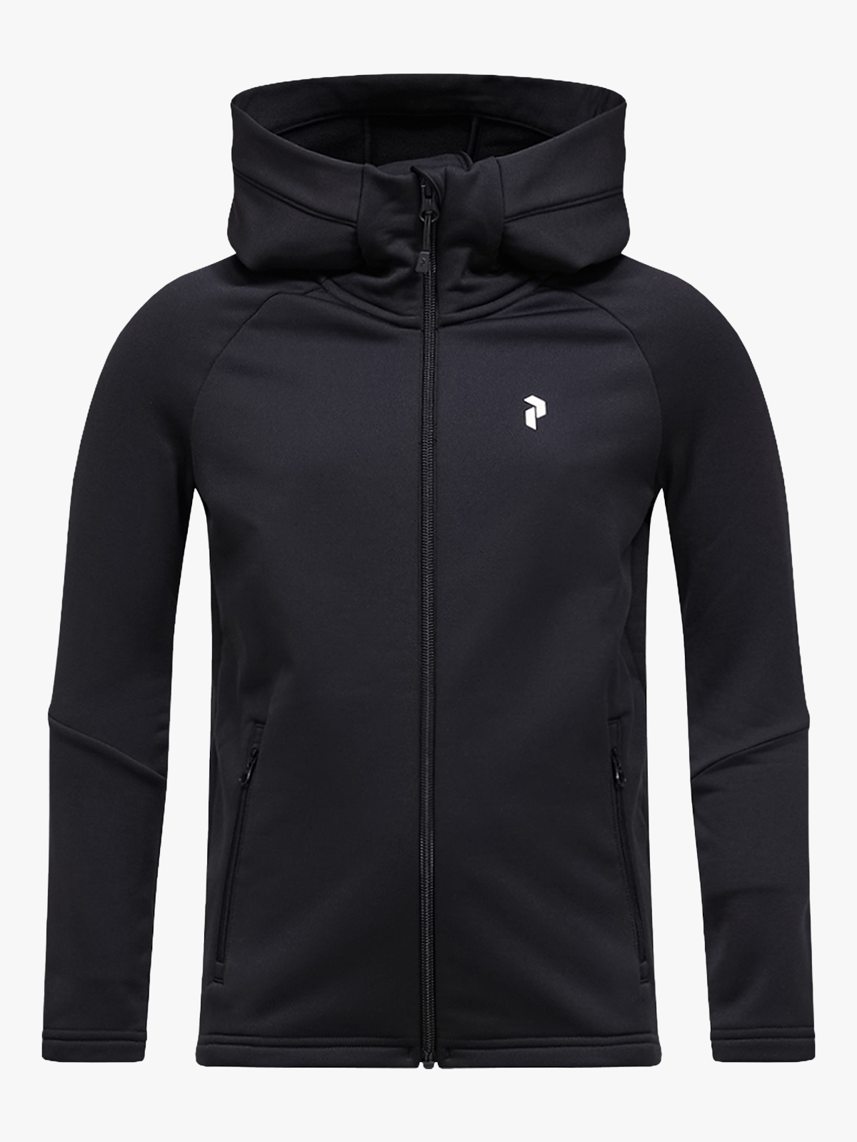 Peak Performance Junior Rider Essentials Zip Hood Black