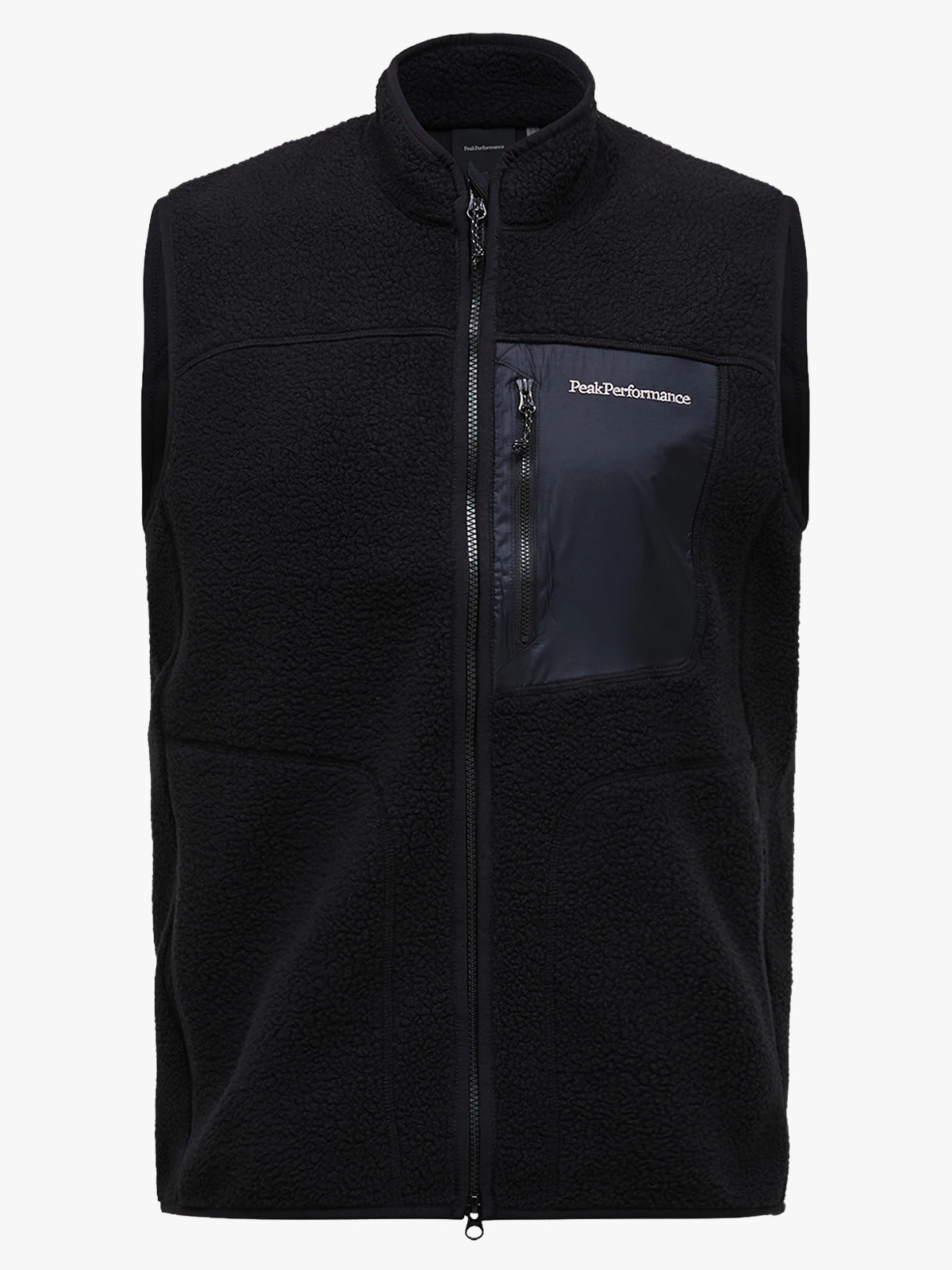 Peak Performance NatureRush Pile Vest Men Black