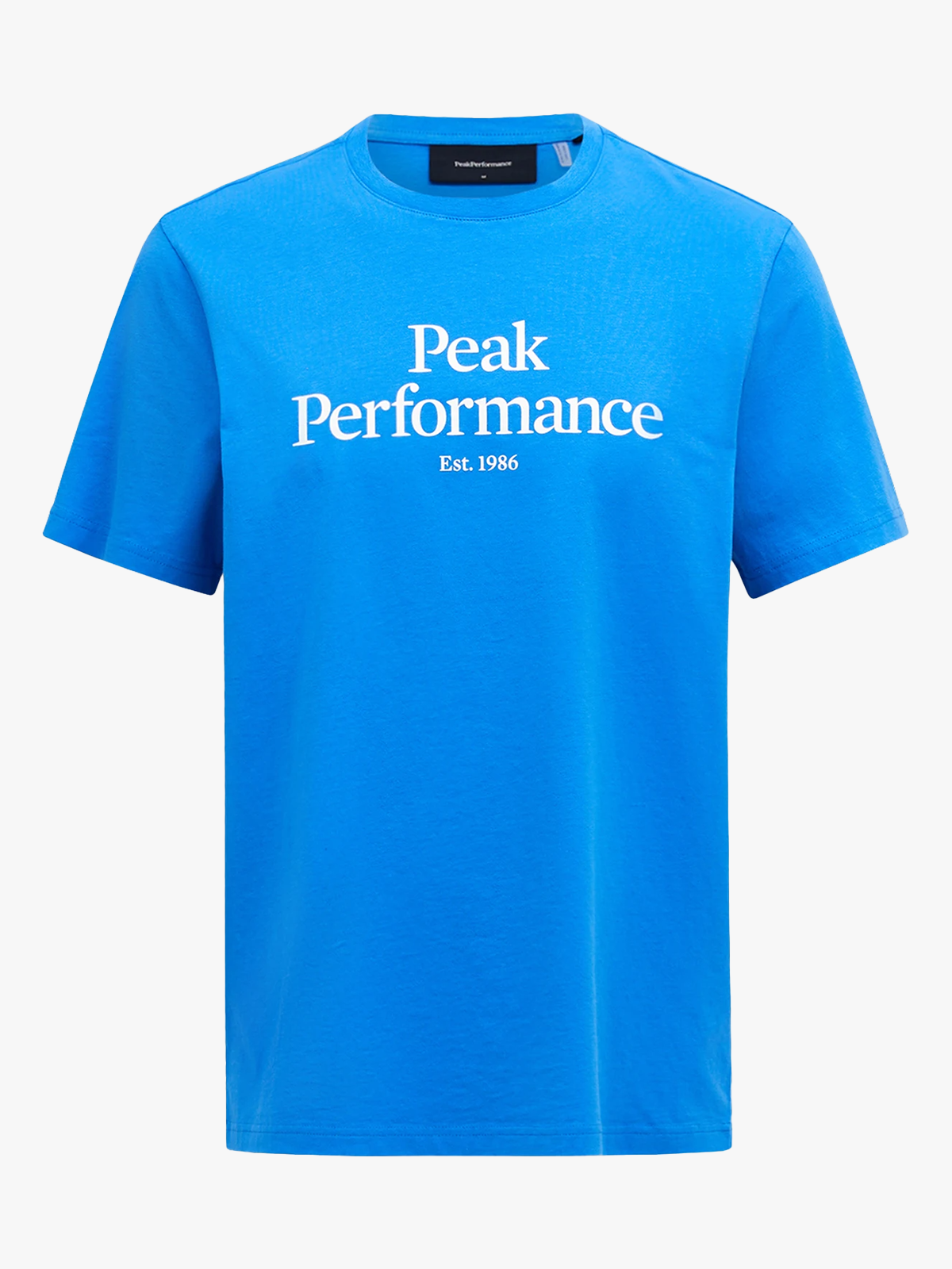 Peak Performance Original Tee Men Crisp Air Blue / Offwhite