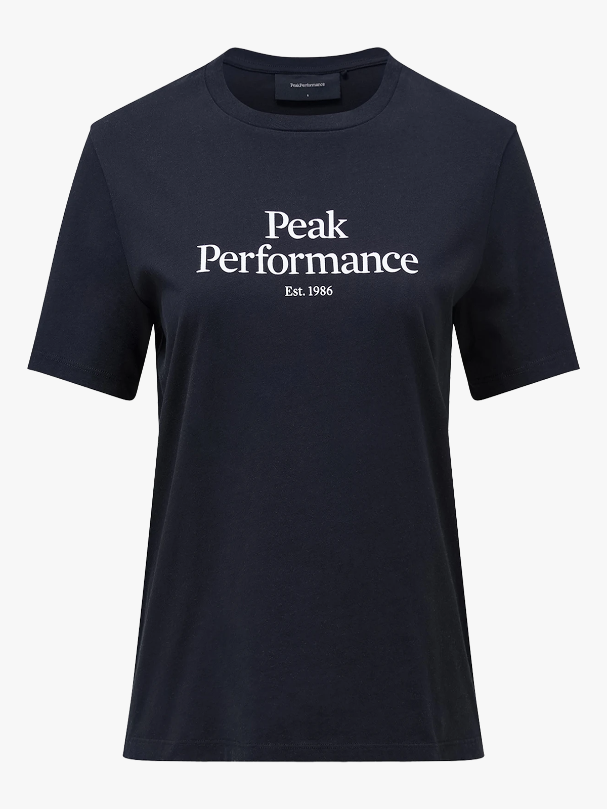 Peak Performance Original Tee Women Black / Offwhite