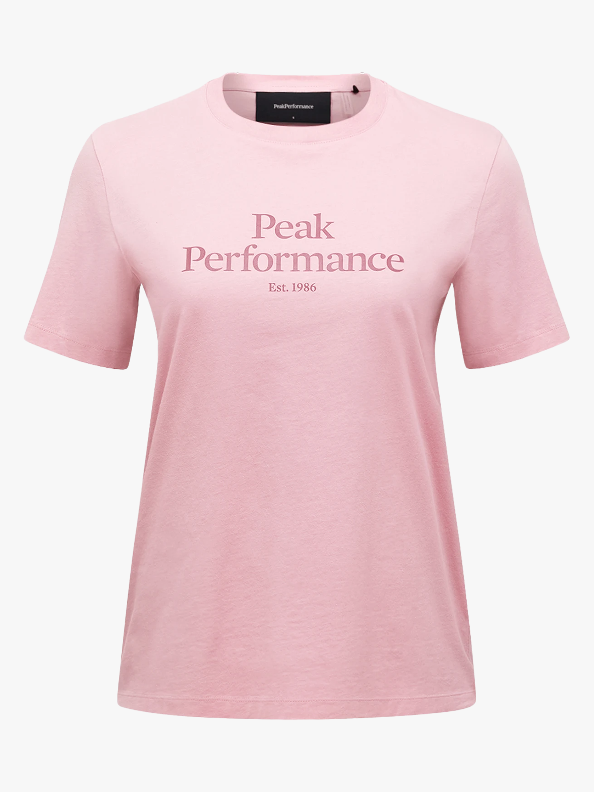 Peak Performance Original Tee Women Warm Blush