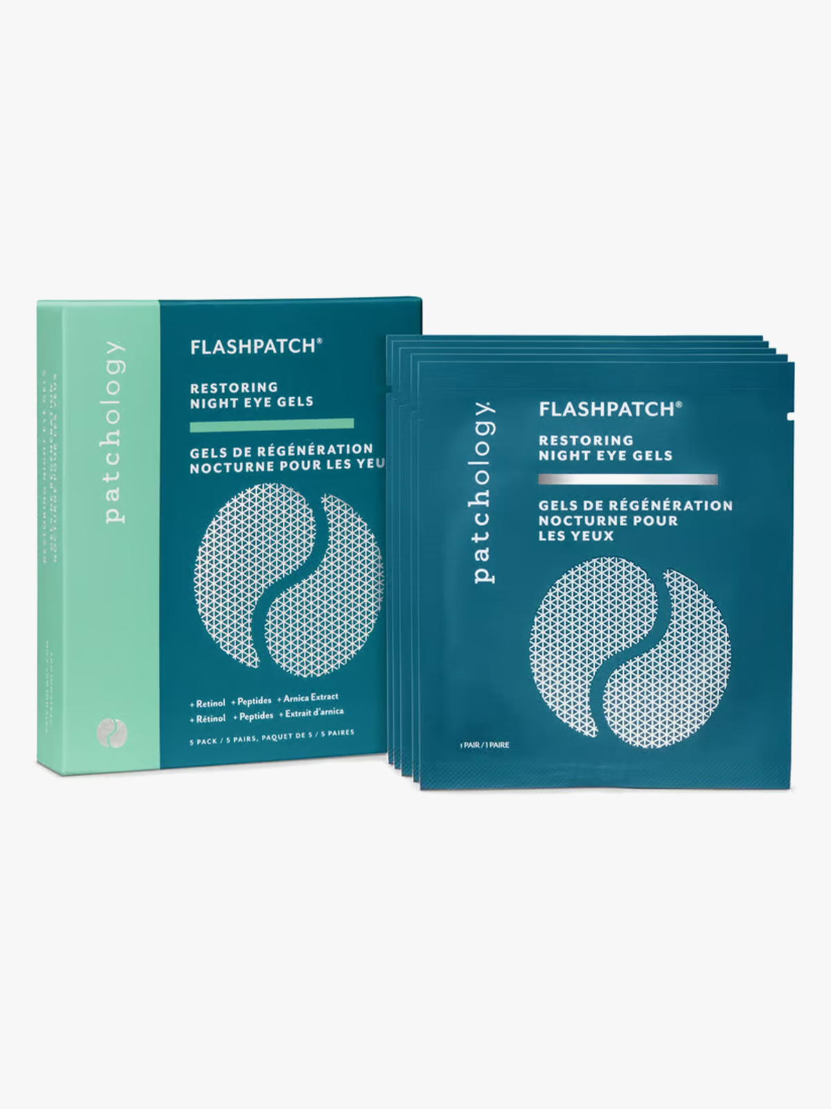 Patchology FlashPatch™ Restoring Night Eye Gels Flerfarget
