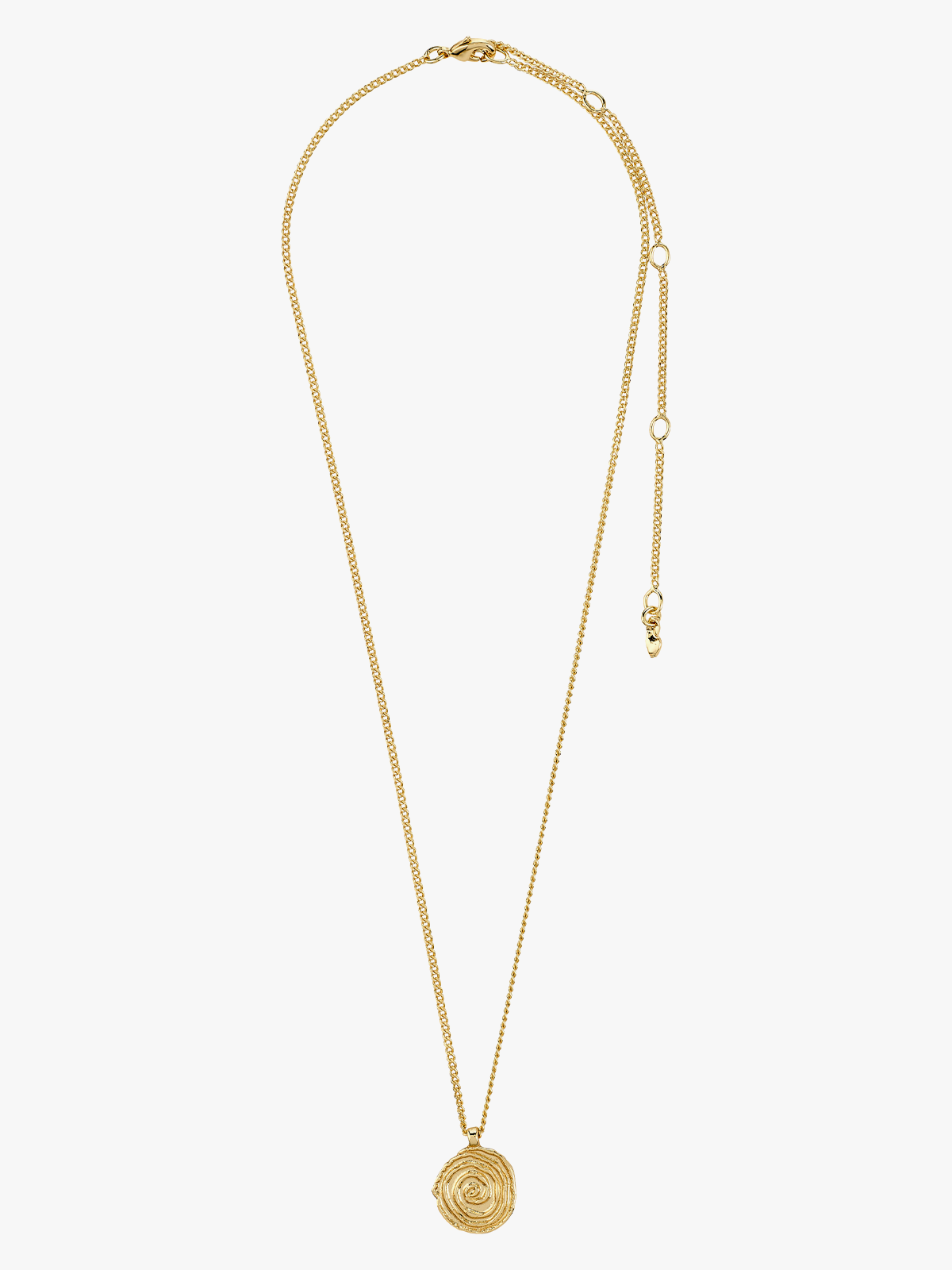 Pilgrim Air Coin Halskjede Gold