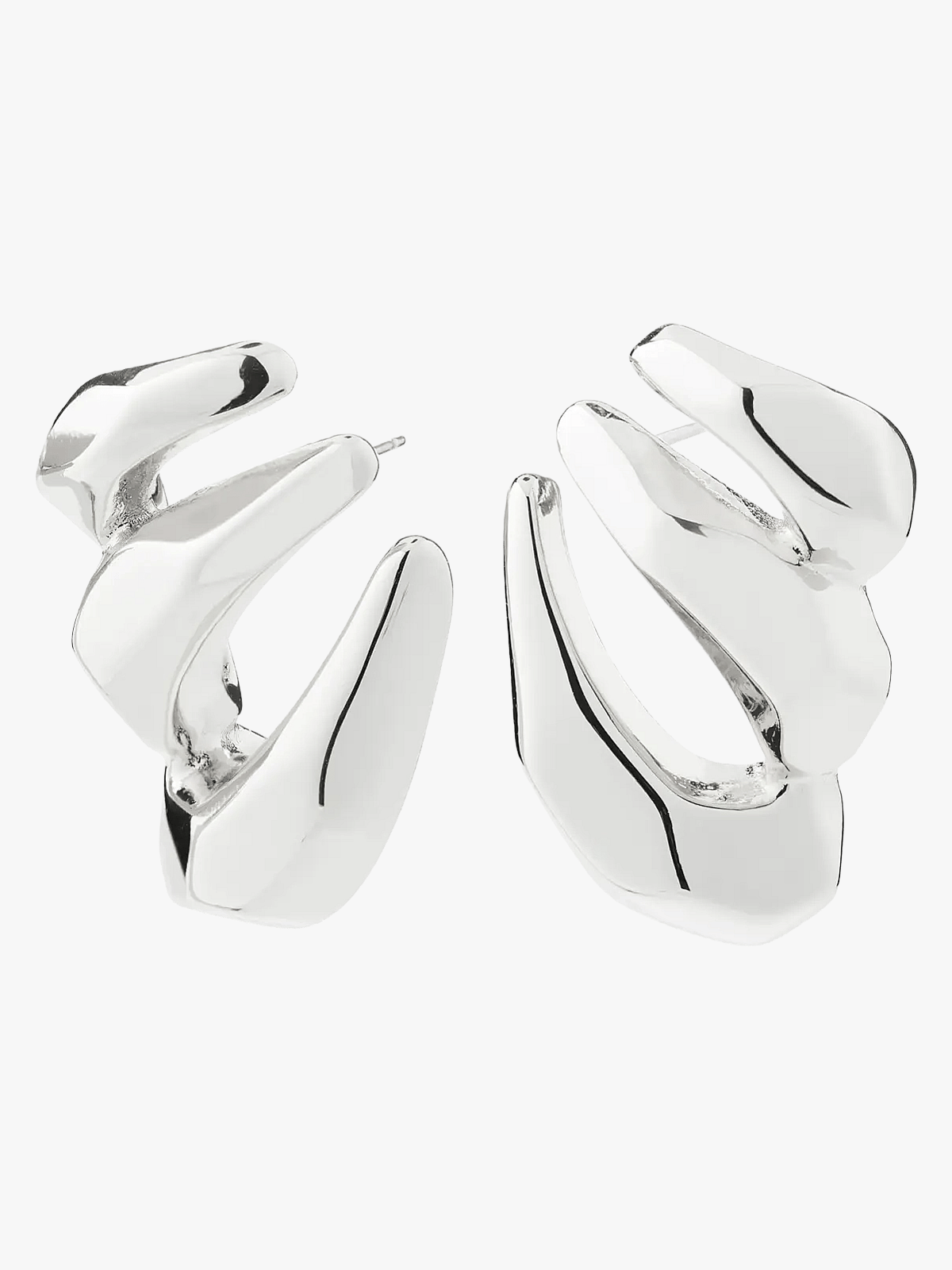 Pilgrim Presence Øredobber Silver