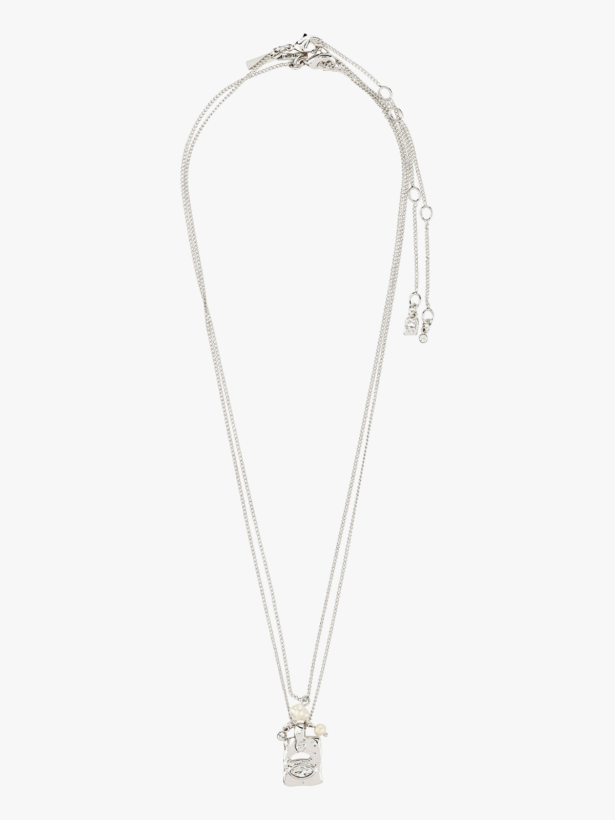 Pilgrim Fire  Halskjede 2-i-1 Sett Silver