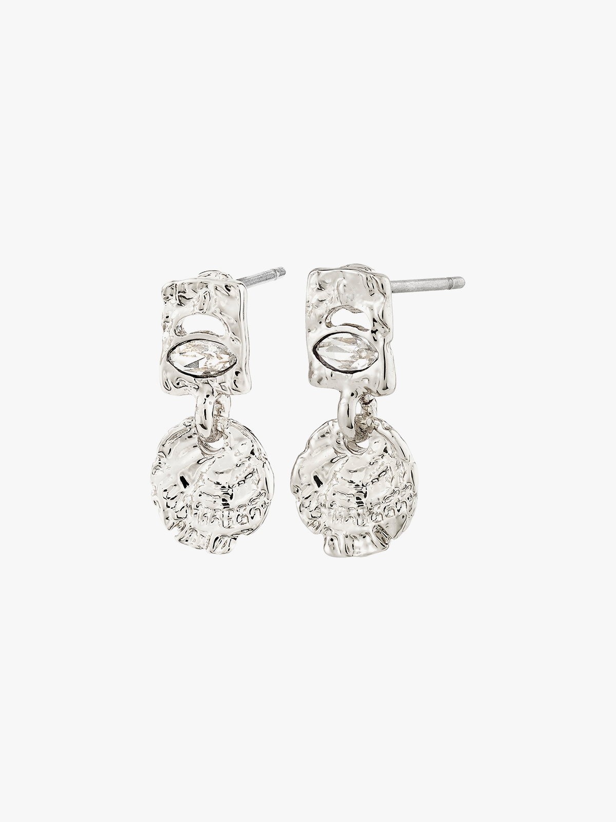 Pilgrim Fire Øredobber Silver