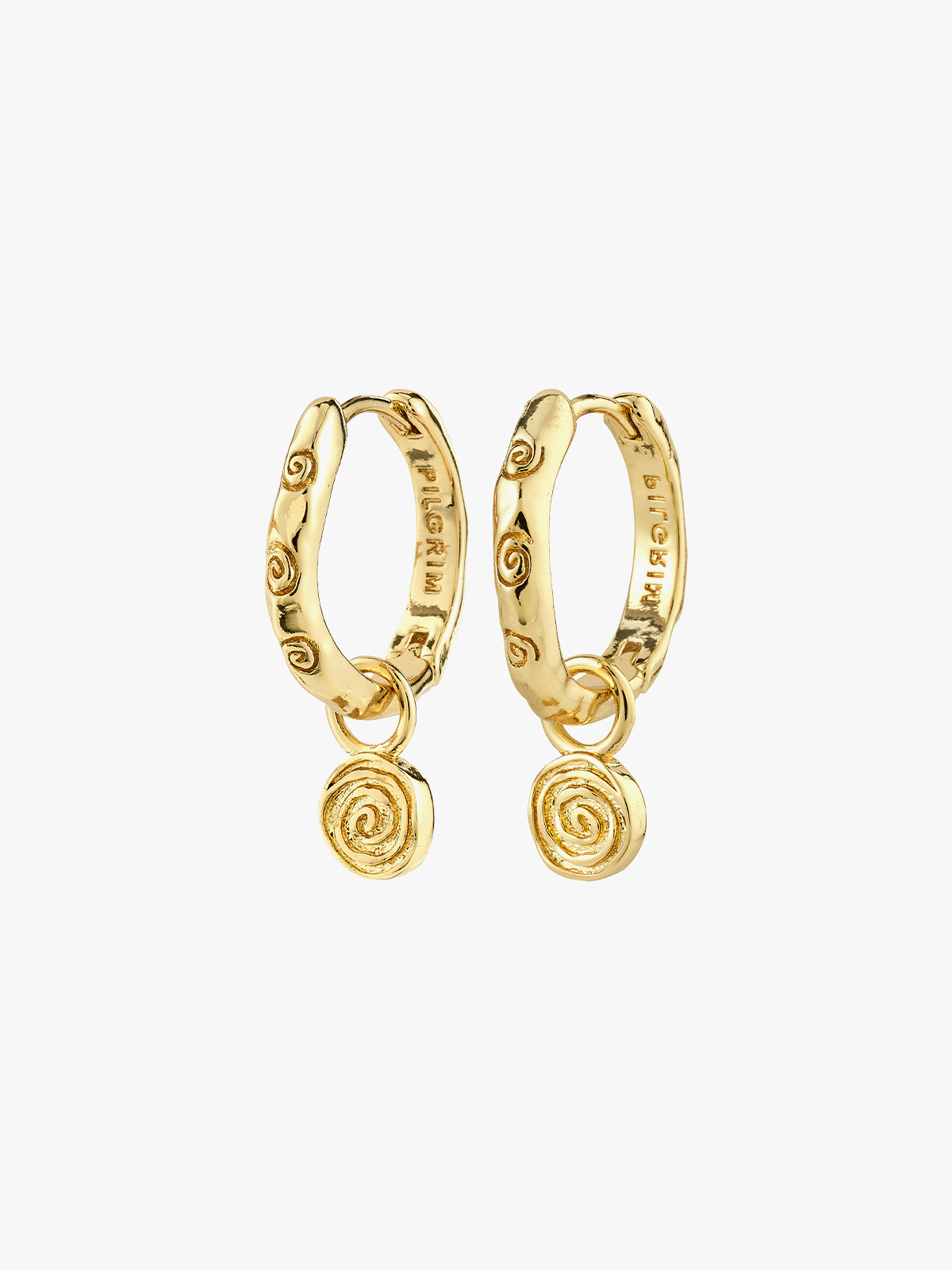 Pilgrim Fire Øredobber Gold