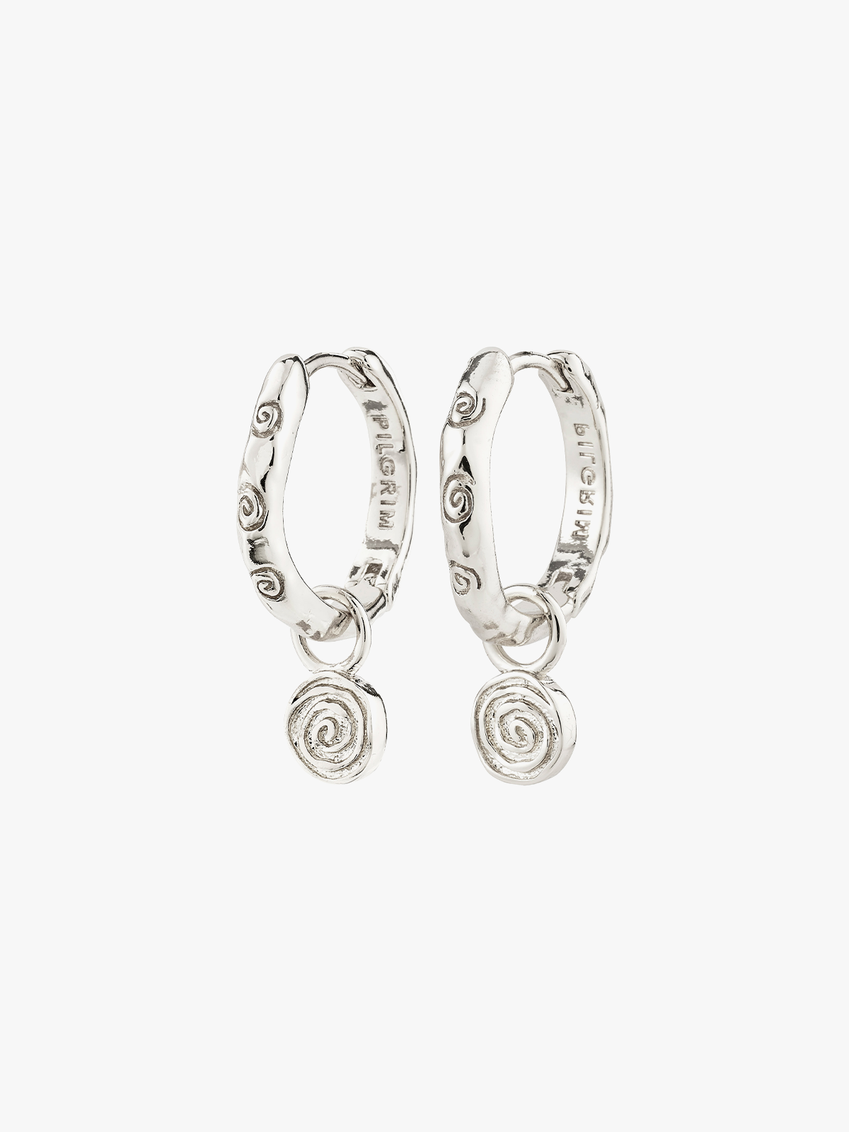 Pilgrim Fire Øredobber Silver