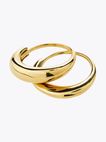 Pilgrim Kaisyn Ringer 2-i-1 Sett Gold