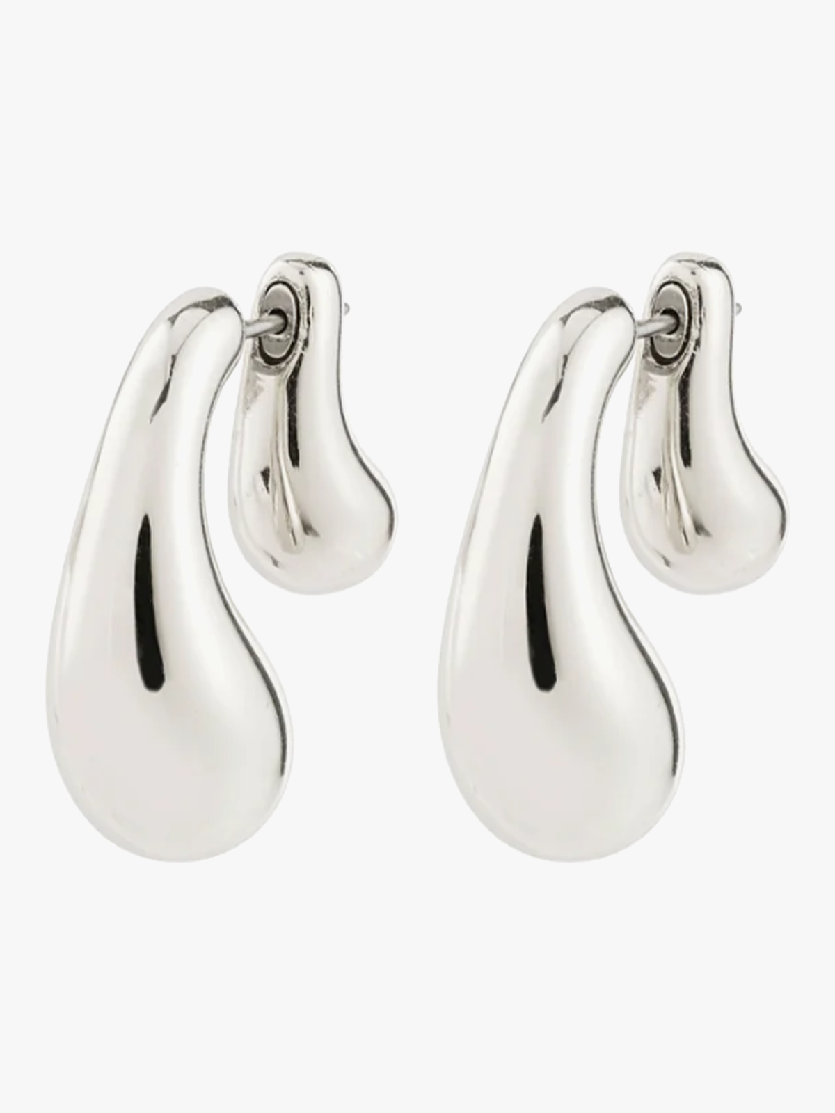 Pilgrim Jennings Øredobber Sølvbelagt