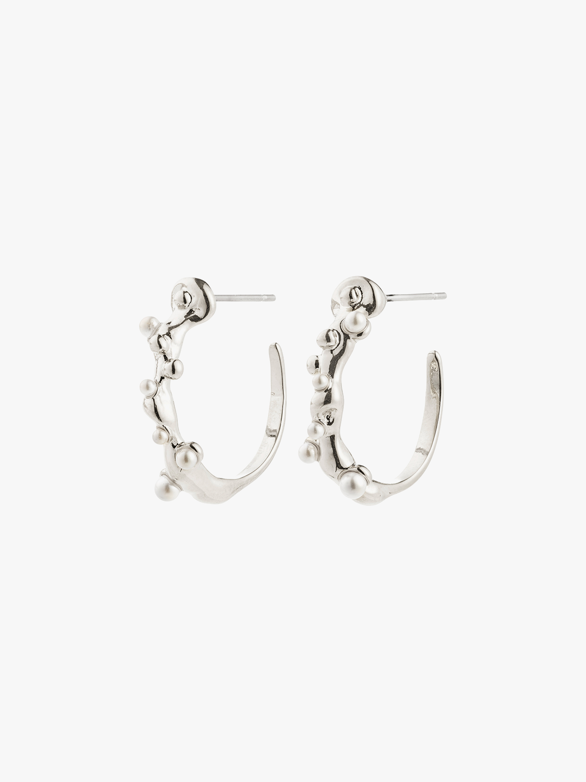 Pilgrim Hadley Øredobber Sølvbelagt