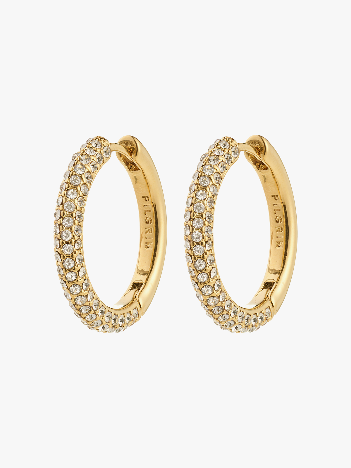 Pilgrim Tatum Large Hoops Gullbelagt