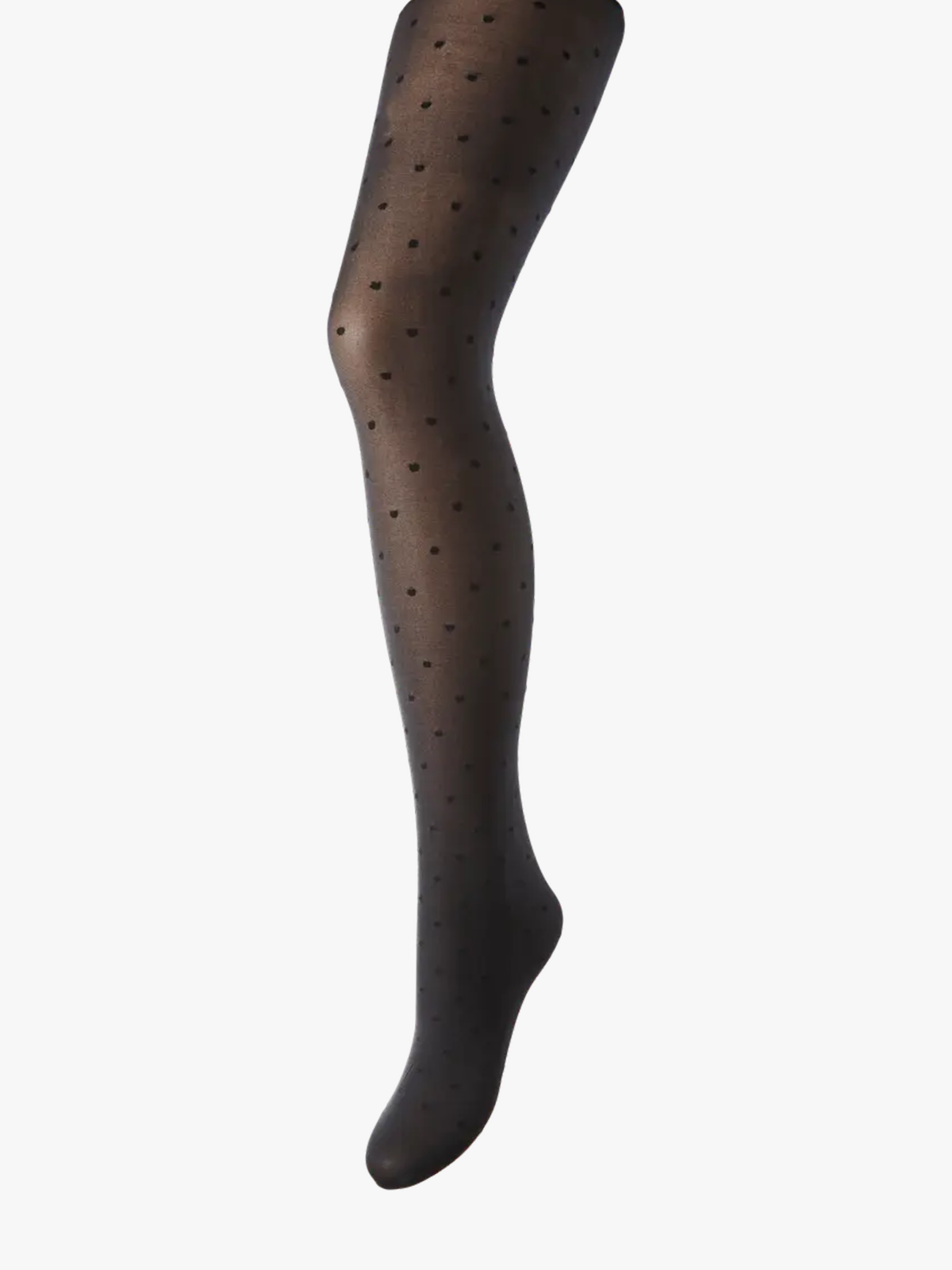 Pieces New Nikoline 20 Den Dot Tights Black