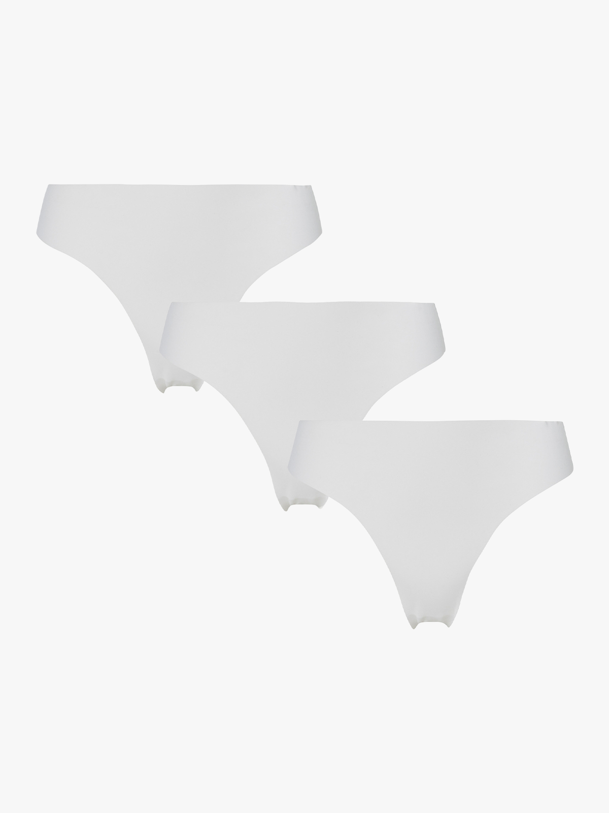 Pieces Namee Thong 3-Pack Bright White