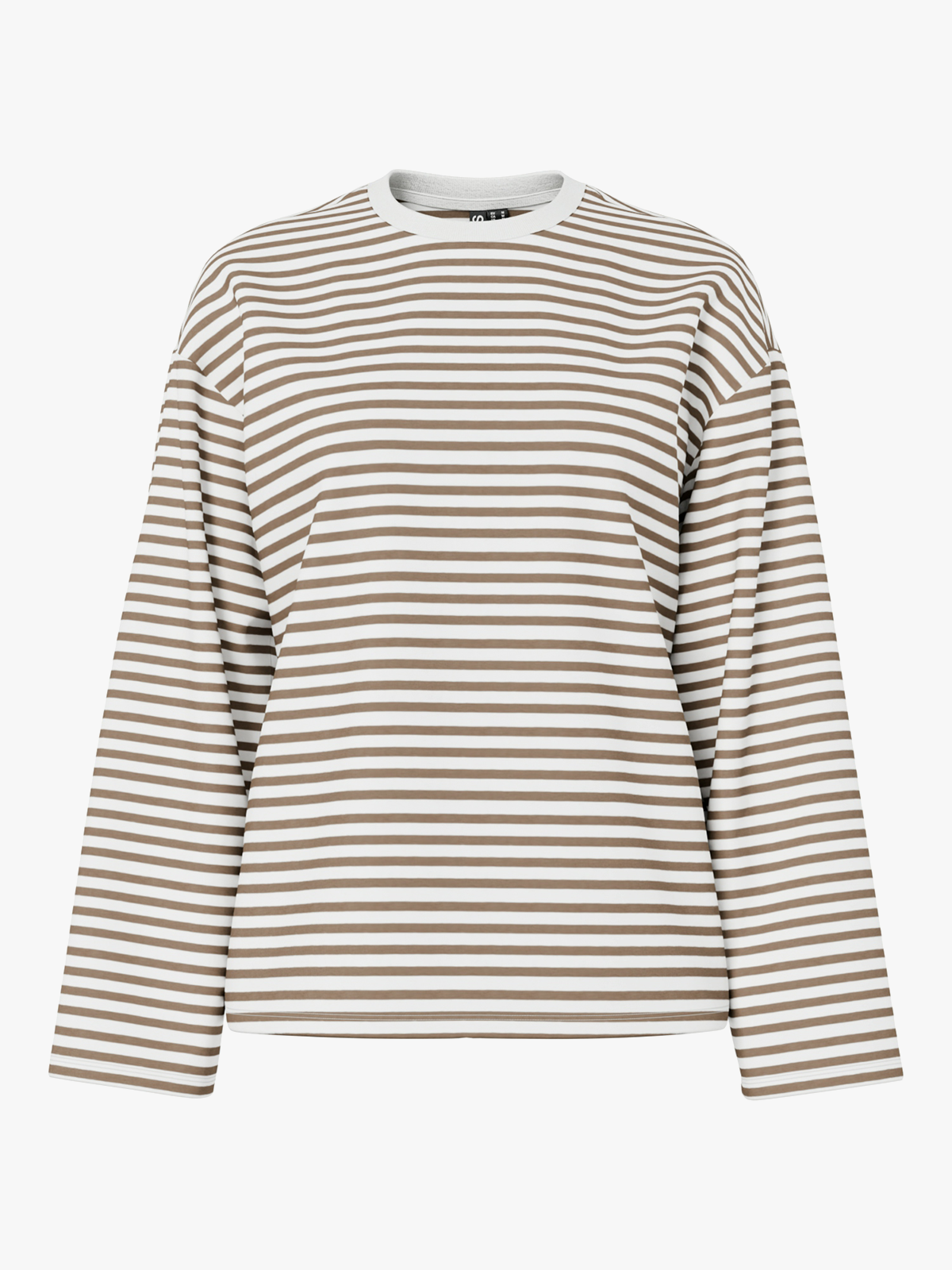 Pieces Sadie Long Sleeve Top Cloud Dancer