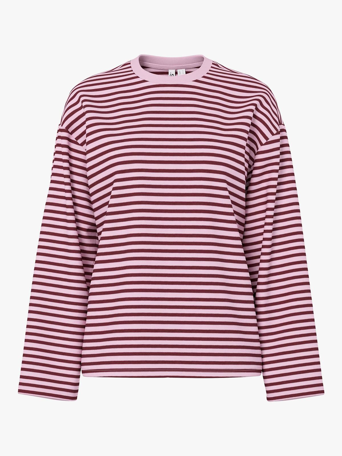 Pieces Sadie Long Sleeve Top Roseate Spoonbill