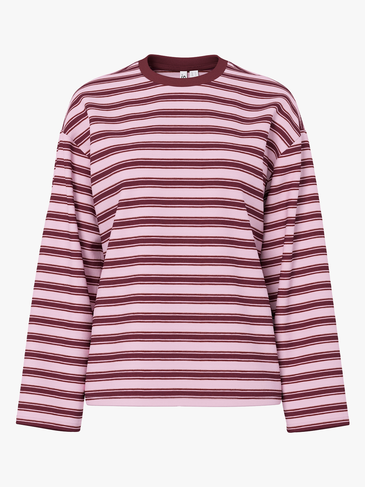 Pieces Sadie Long Sleeve Top Tawny Port