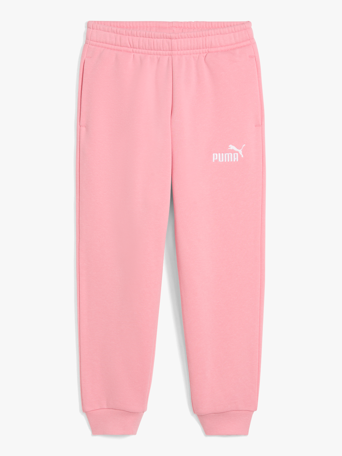 Puma Ess No. 1 Logo Sweatpants Fleece Rosa