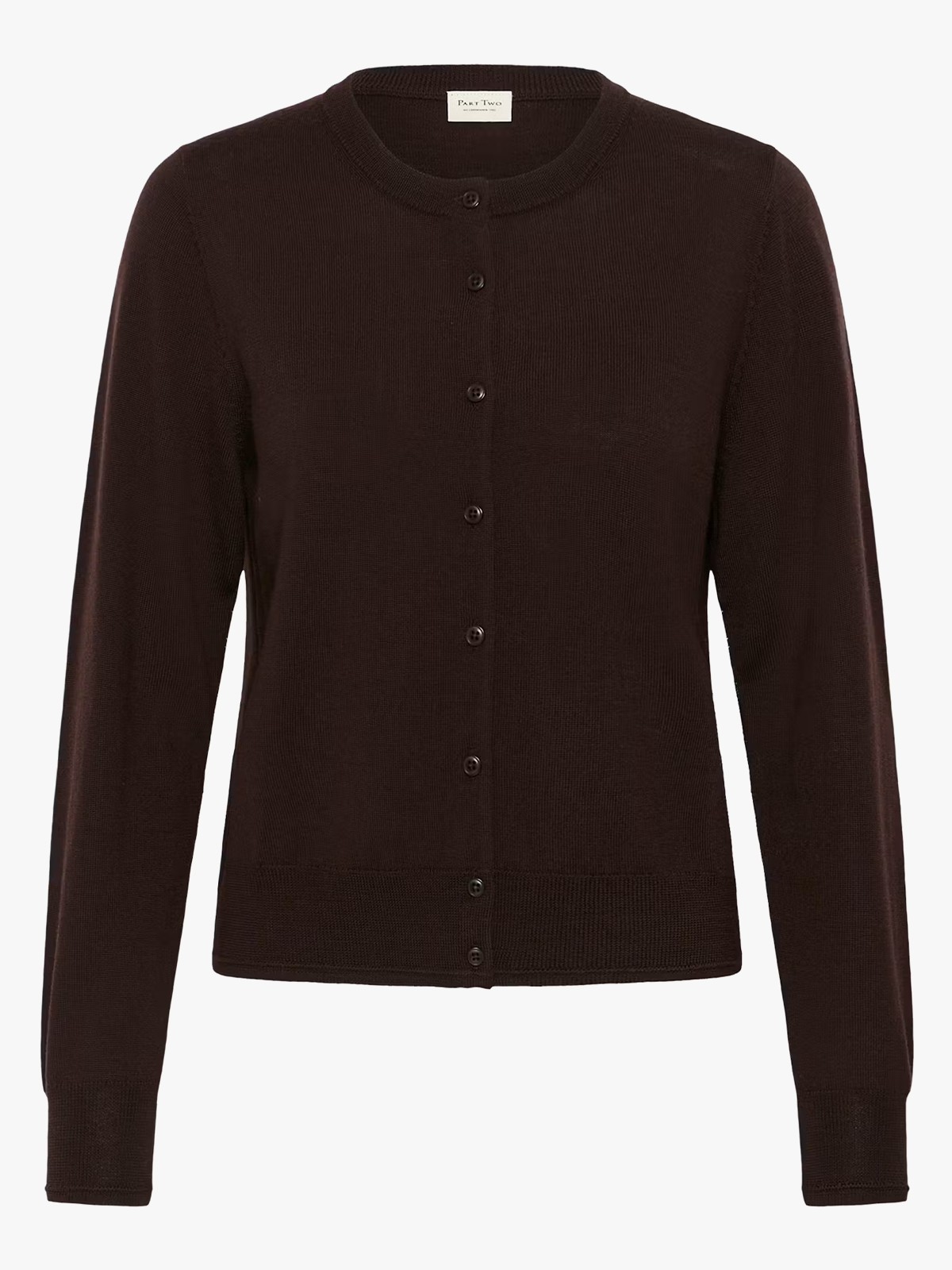 Part Two Noelani Cardigan Mole / Brown