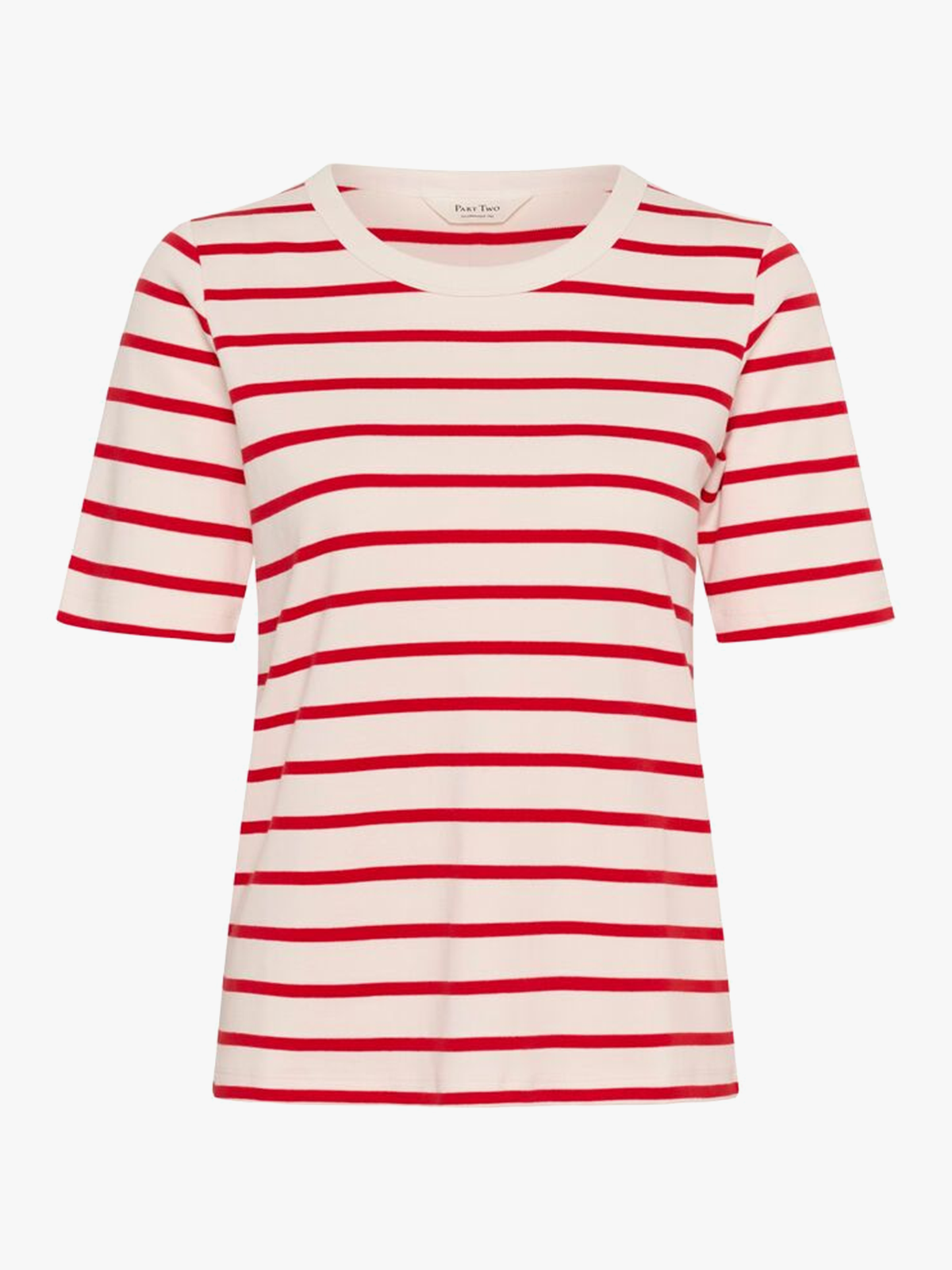 Part Two Ratana T-Shirt Poppy Red Stripe