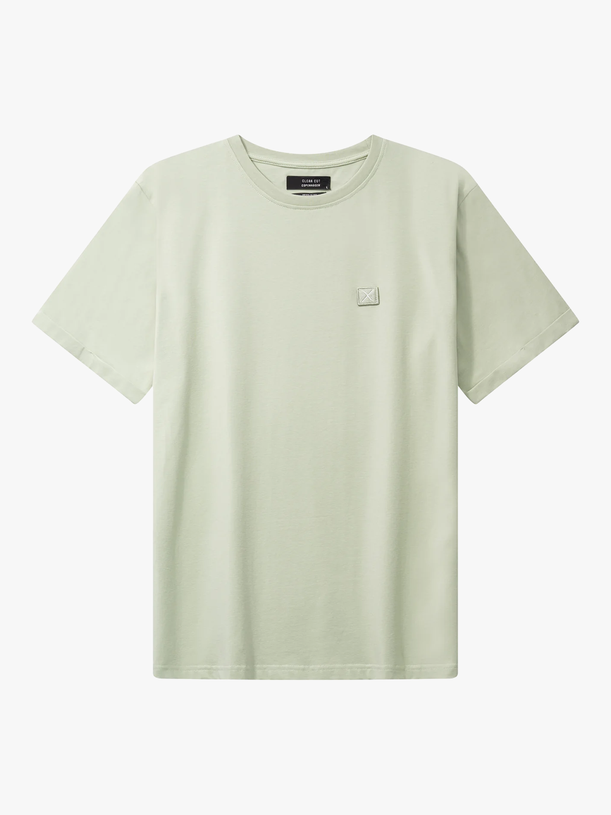 CLEAN CUT COPENHAGEN Basic Organic T-Shirt Desert Sage