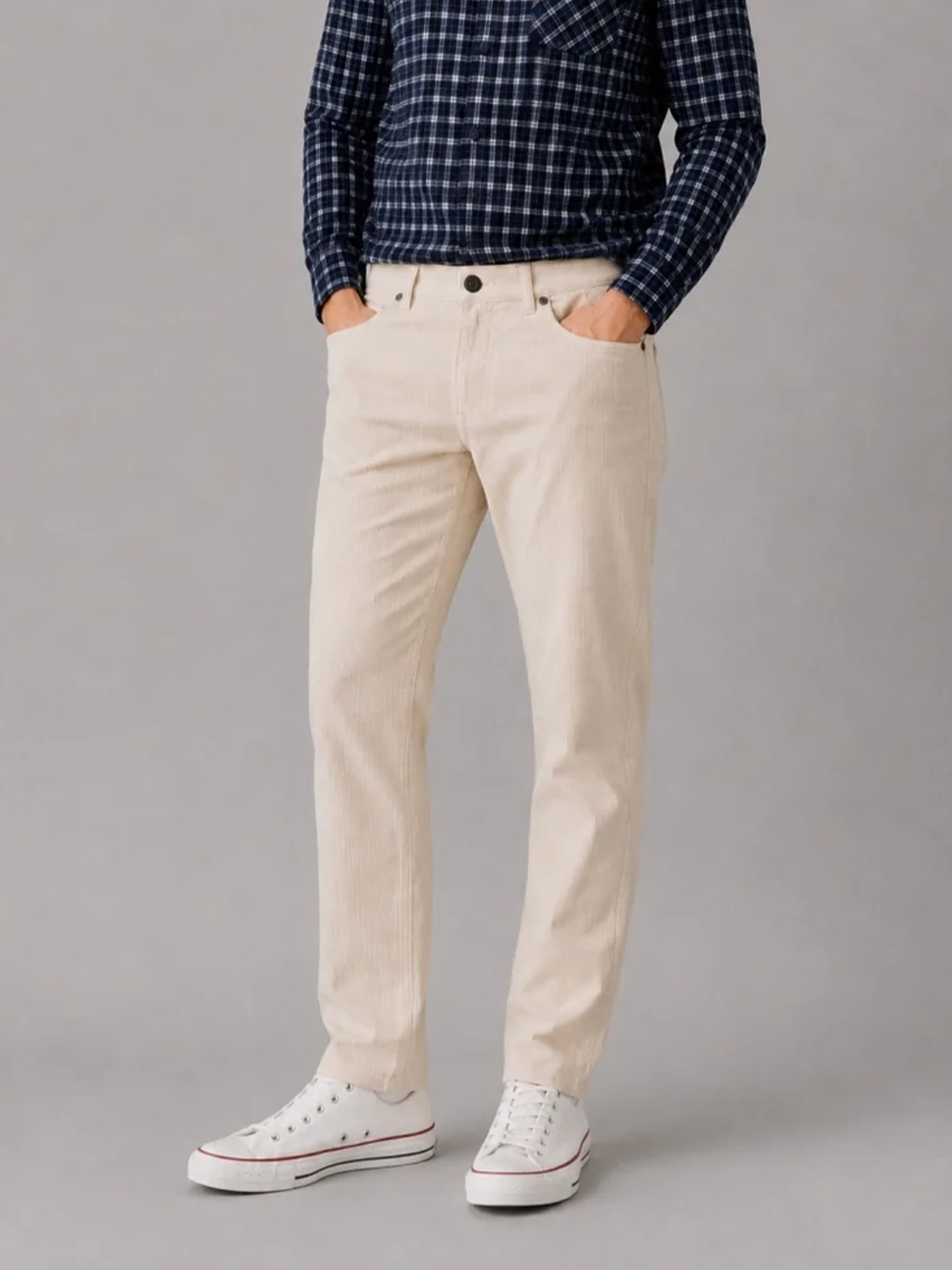 Clean Cut Copenhagen London Corduroy Pants Ecru