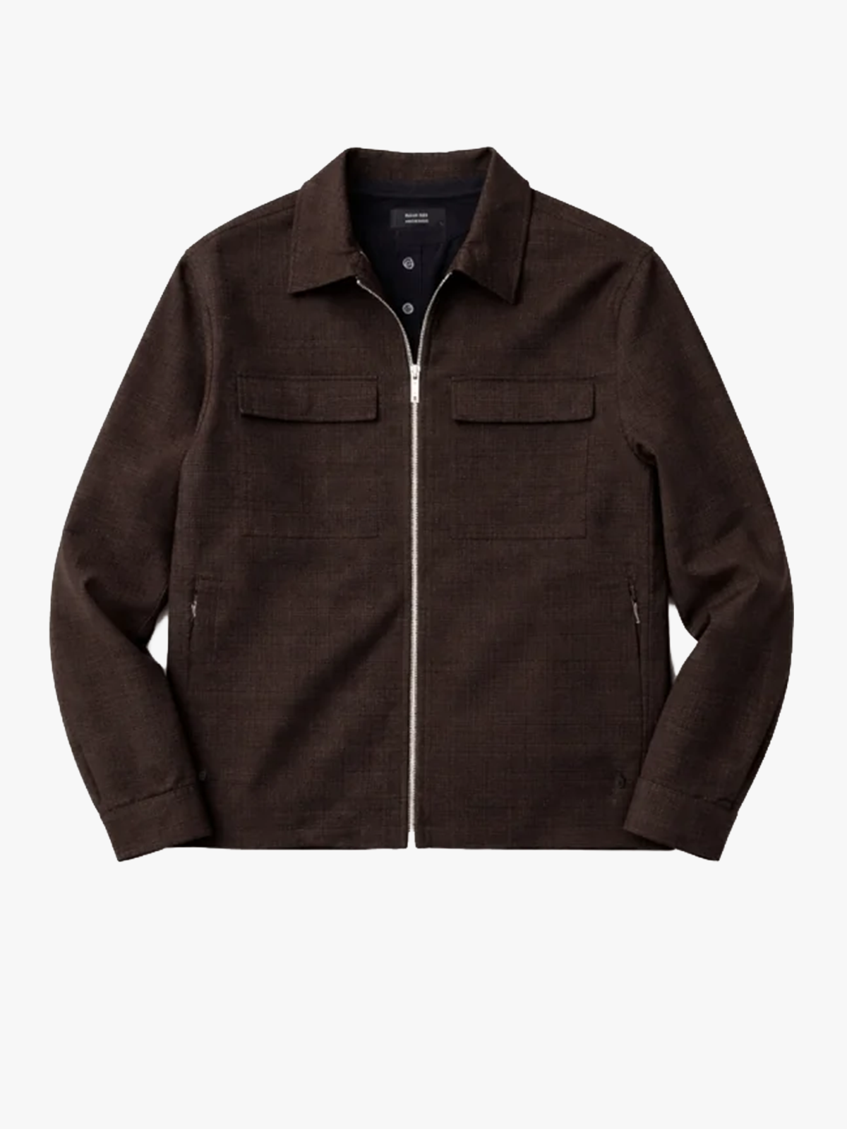 Clean Cut Copenhagen Sigurd Structured Jacket Dark Brown